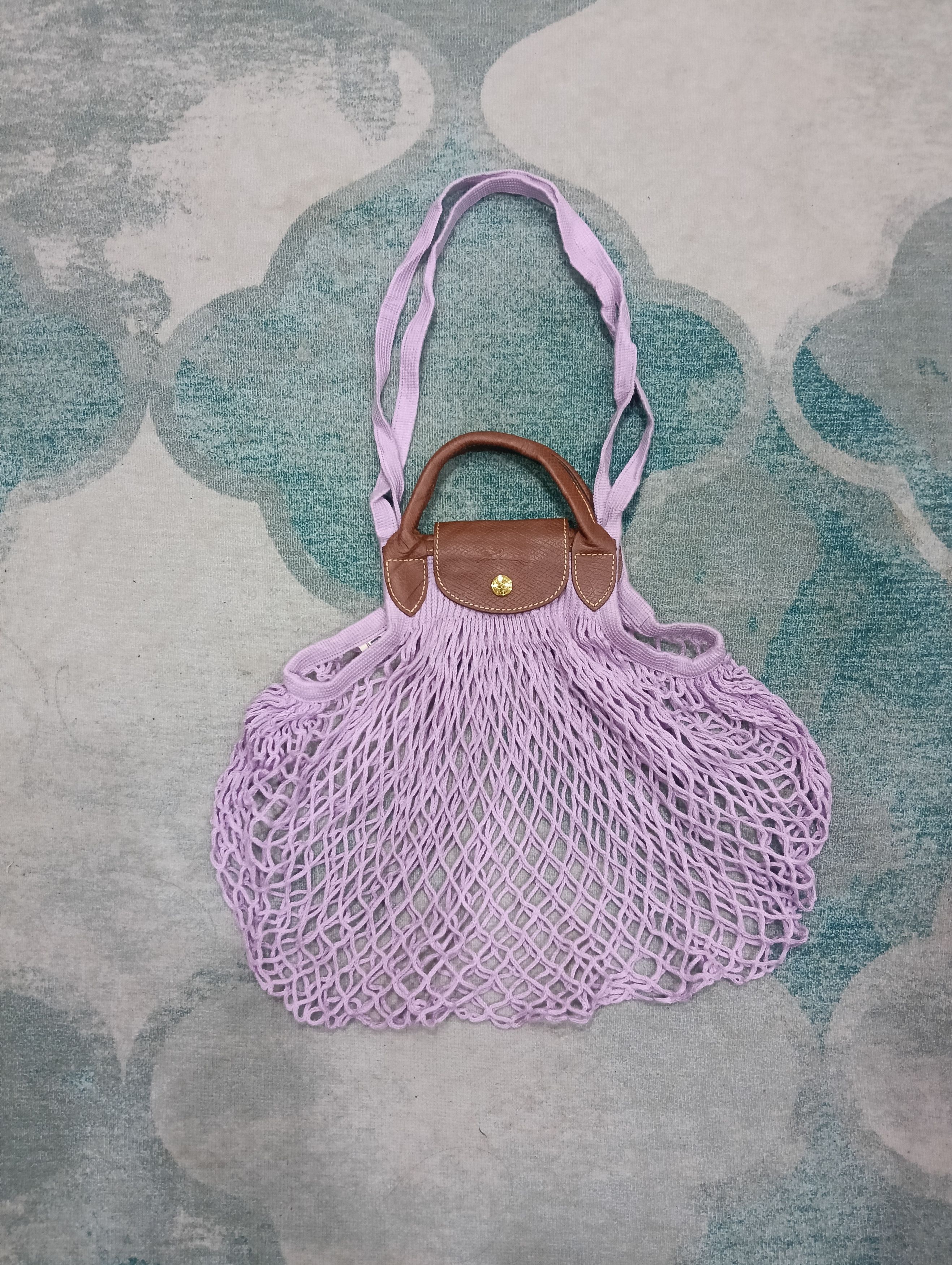 Longchamp × Vintage Longchamp Unique Design Bag 2 way Size ONE SIZE - 1 Thumbnail