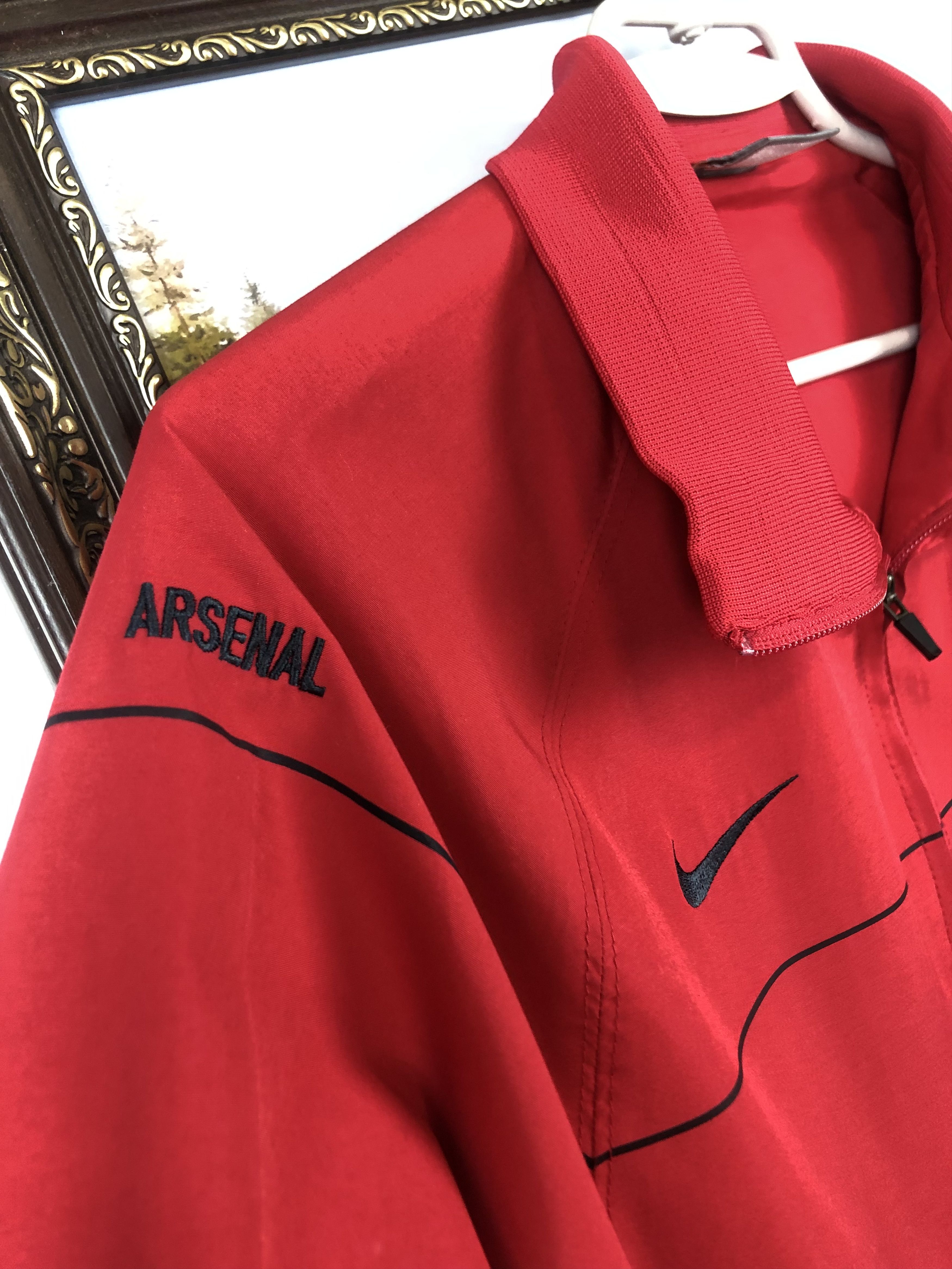Nike Vintage Arsenal Football Soccer Jacket Gunners Track Top Size US M / EU 48-50 / 2 - 6 Thumbnail