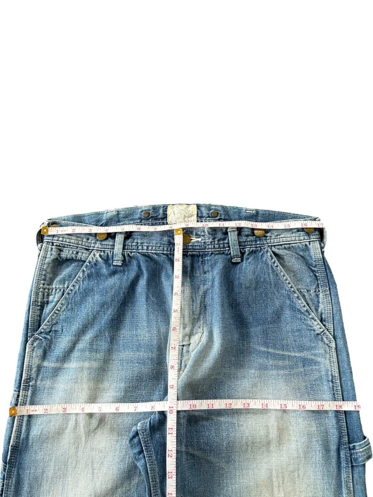 Lee Vintage Lee Sanforized Carpenter Loose Jeans Size US 34 / EU 50 - 6 Thumbnail