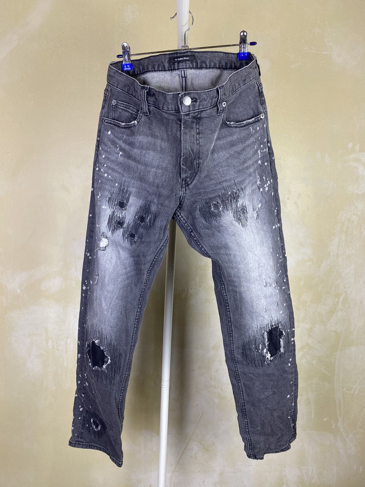 Number (N)ine Number (N)ine re-edition From 2001 Grunge Splatter pants Size US 30 / EU 46 - 5 Thumbnail