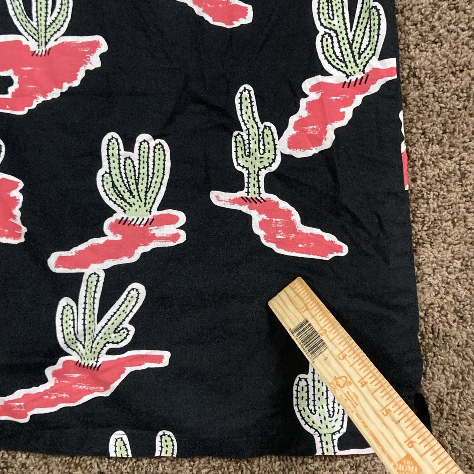 Stussy STUSSY SS Cactus Streetwear Skater Shirt Mens Medium Size US M / EU 48-50 / 2 - 8 Thumbnail