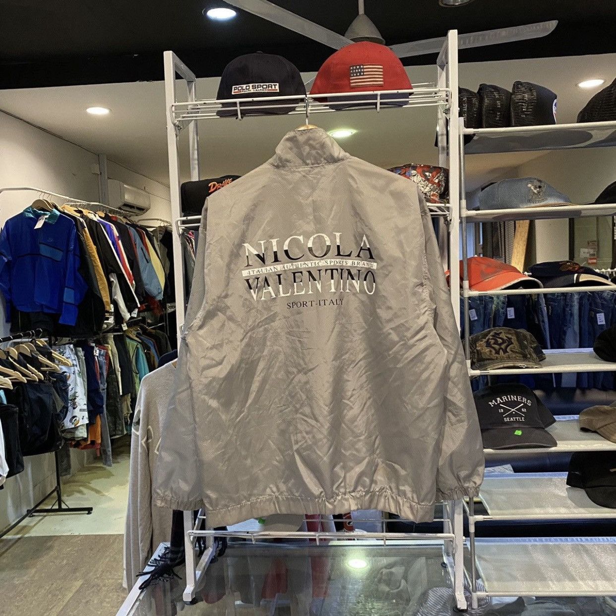Other Italian Designer Nicola Valentino Windbreaker Light Jackets Size US L / EU 52-54 / 3 - 1 Thumbnail