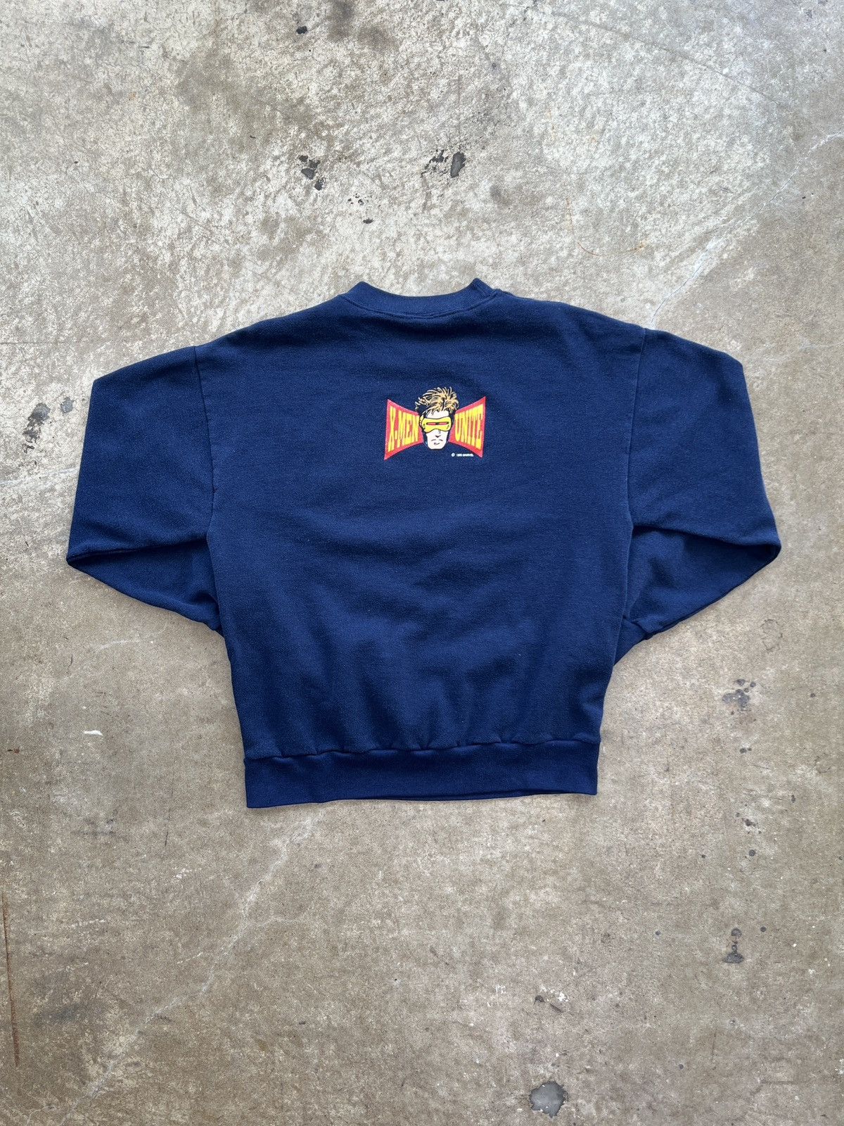 Marvel Comics Vintage 1993 Marvel Mutants X-Men Cyclone Crewneck Medium Size US M / EU 48-50 / 2 - 4 Thumbnail