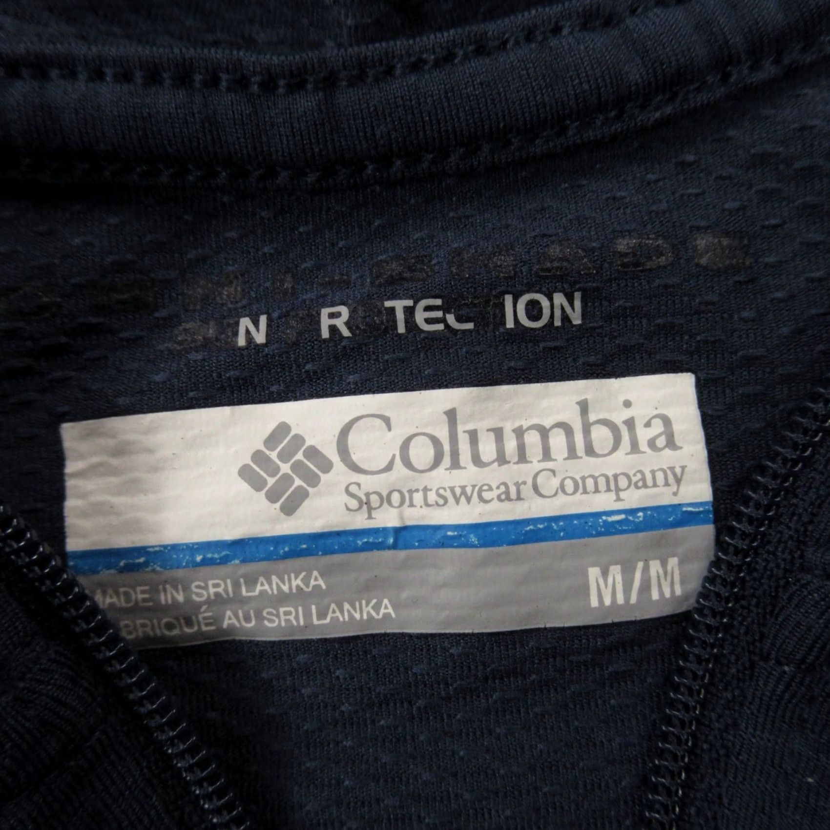 Vintage Columbia Hoodie Womens Medium Long Sleeve Lightweight 1/4 Zip Blue Size M / US 6-8 / IT 42-44 - 3 Thumbnail