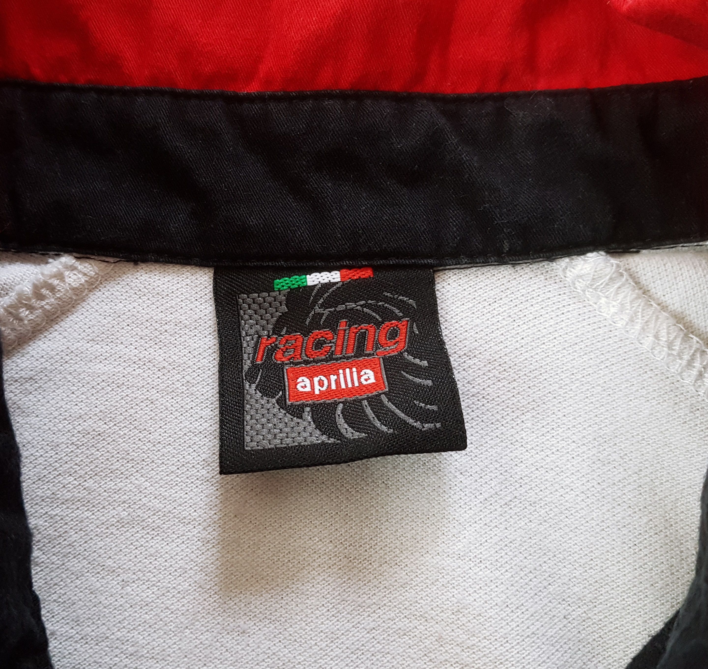 Vintage Vintage Aprilia Racing Team Polo MotoGP T Shirt sz L Size US M / EU 48-50 / 2 - 12 Thumbnail