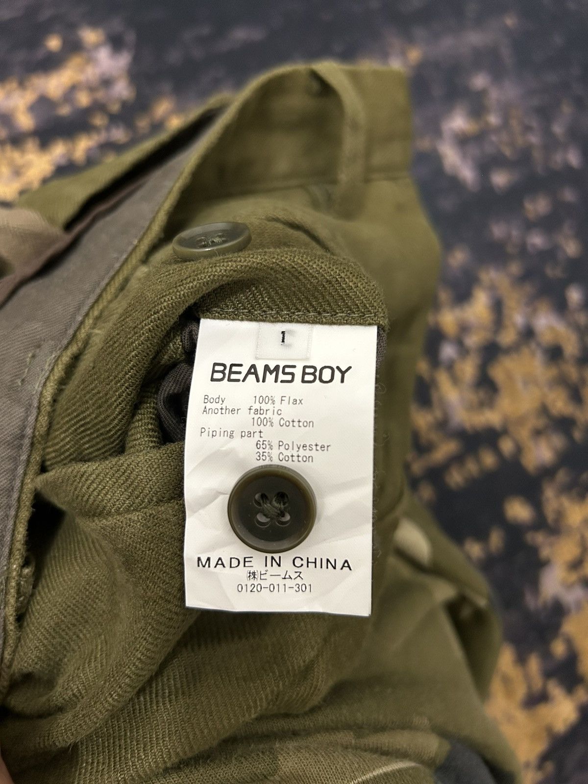 Beams Plus Beams Boy Japan Relaxe Army Pants Size US 29 - 8 Thumbnail