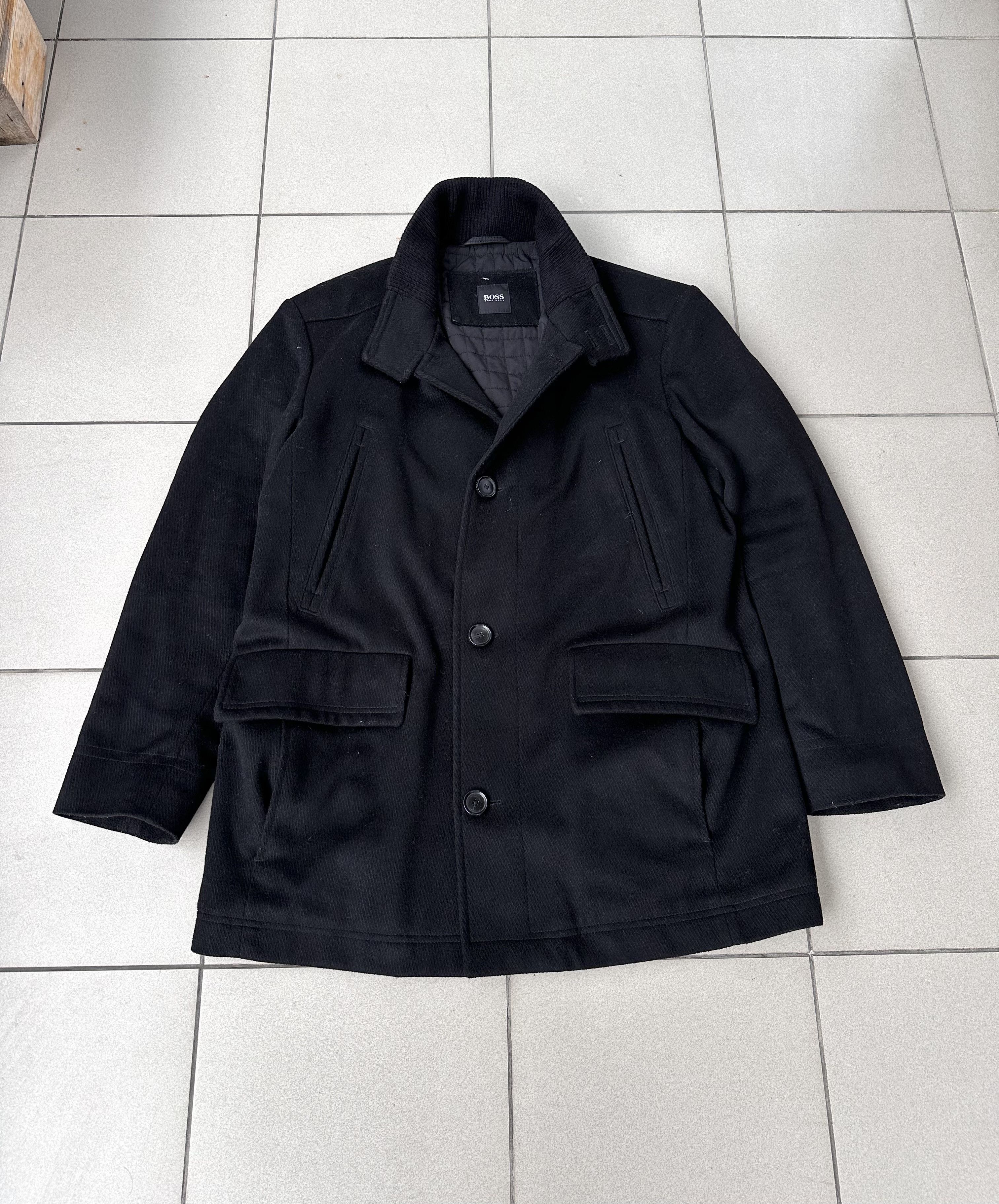 Hugo Boss Hugo Boss Covon wool coat men Size US L / EU 52-54 / 3 - 3 Thumbnail