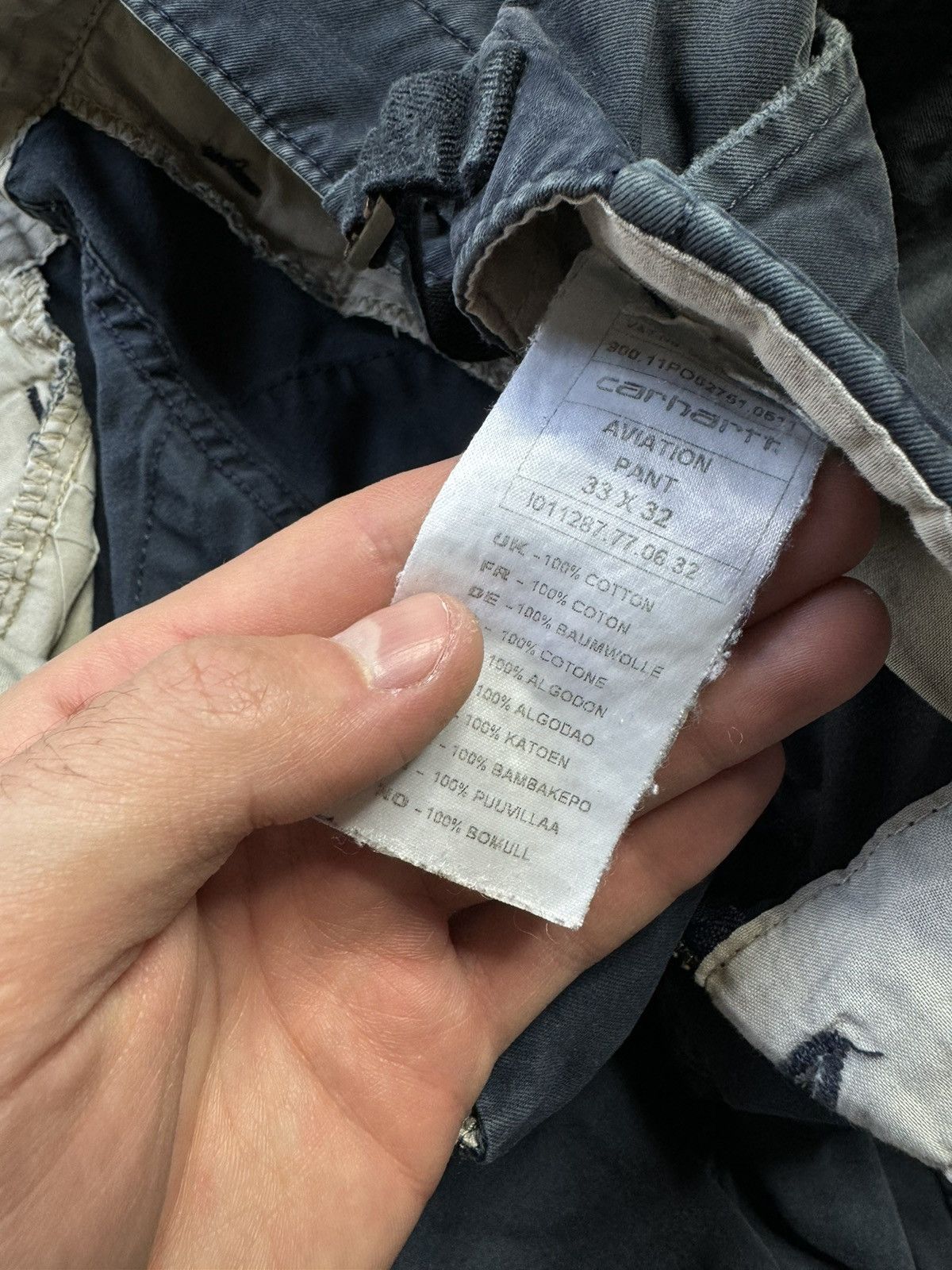Carhartt × Vintage Vintage Carhartt Aviation Cargo Pants Military Army Y2K Size US 33 - 8 Thumbnail