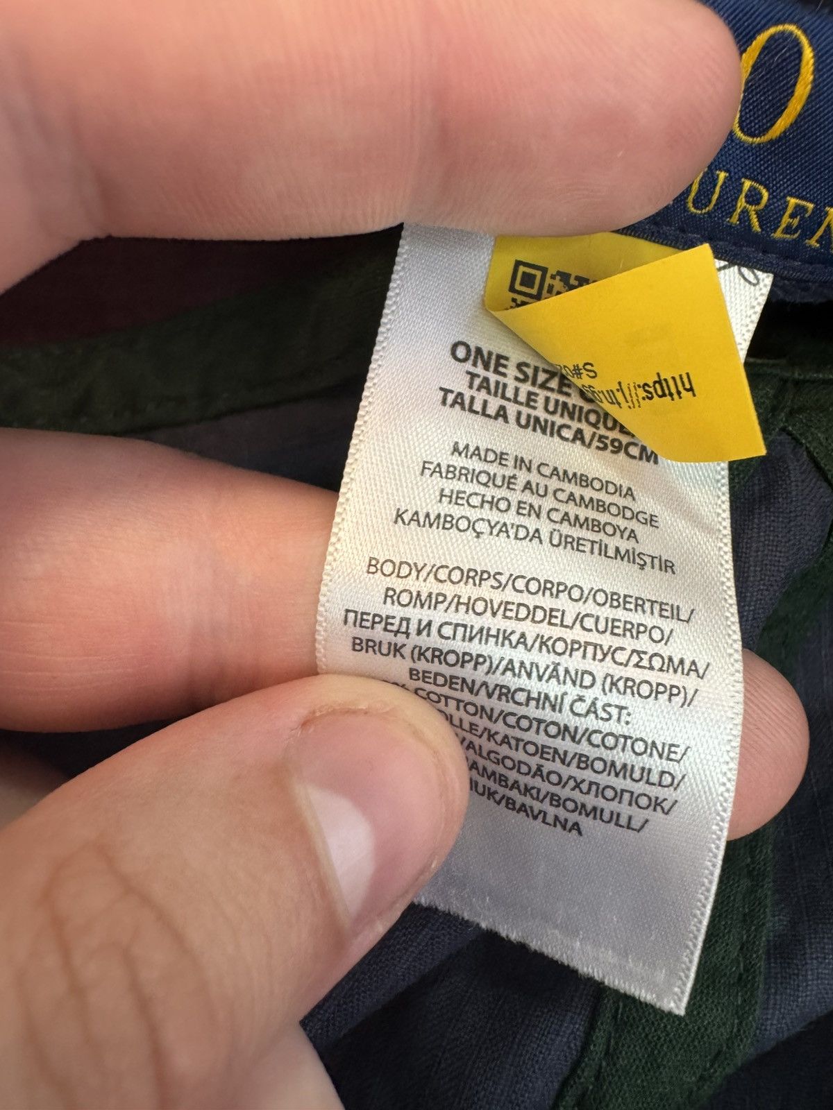 Polo Ralph Lauren Polo Ralph Lauren cap hat Size ONE SIZE - 5 Thumbnail