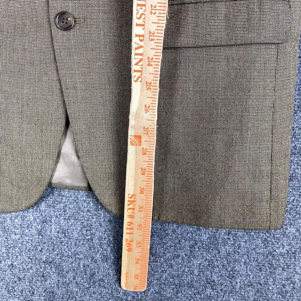 Chaps Chaps Blazer Men's Size 42L Adults Polyester Blend 2 Buttons Size 42L - 4 Thumbnail