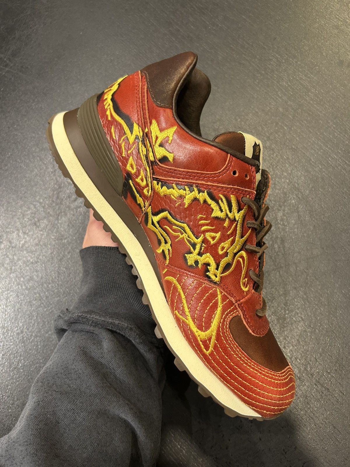 New Balance New Balance 574 Red Dragon Size US 9 / EU 42 - 6 Thumbnail