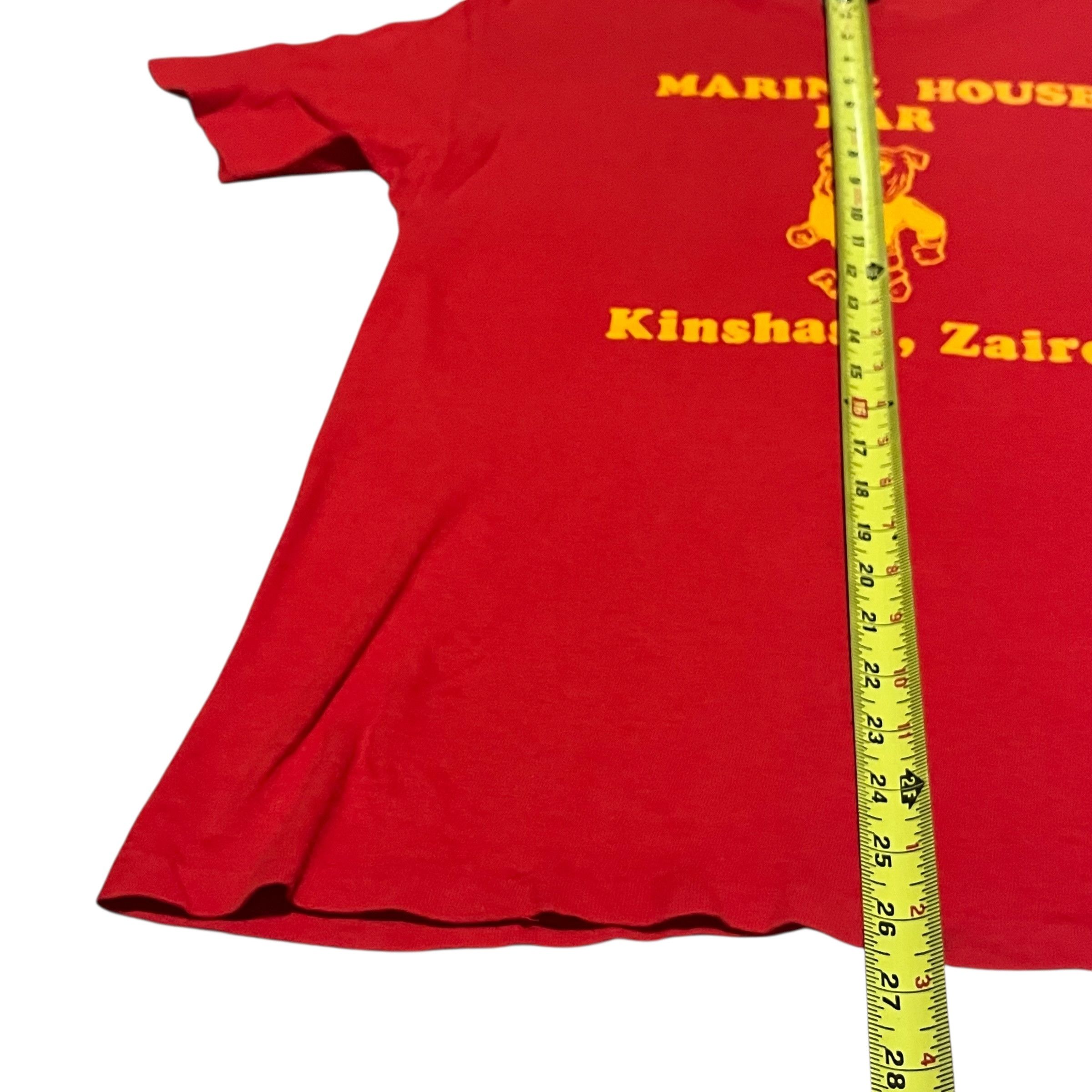 Hanes × Vintage VINTAGE Marine Corps Bar Bulldog T Shirt Size US L / EU 52-54 / 3 - 3 Thumbnail