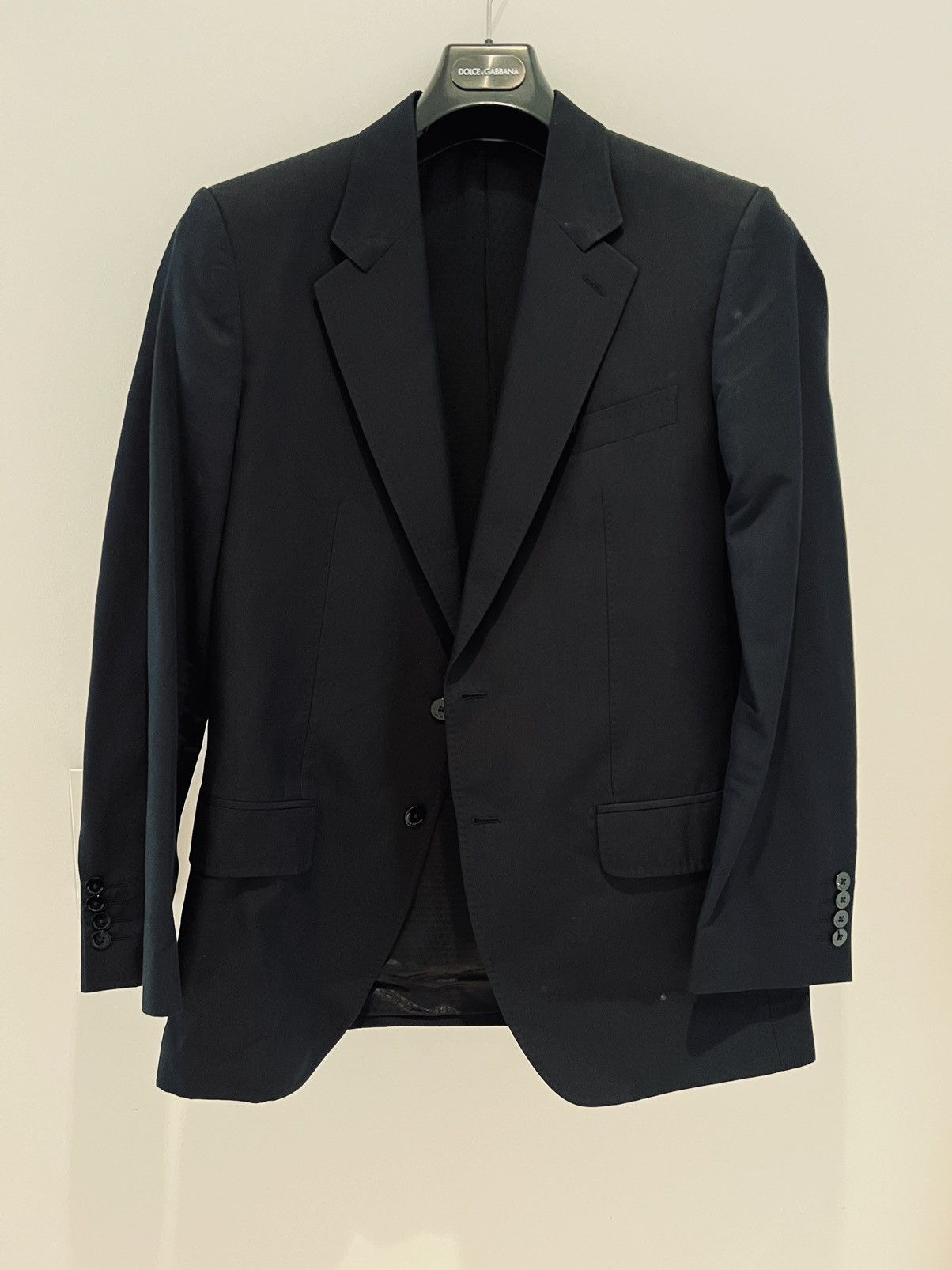 Dolce & Gabbana Dolce & Gabbana silk and cotton black jacket Size 38R - 1 Thumbnail