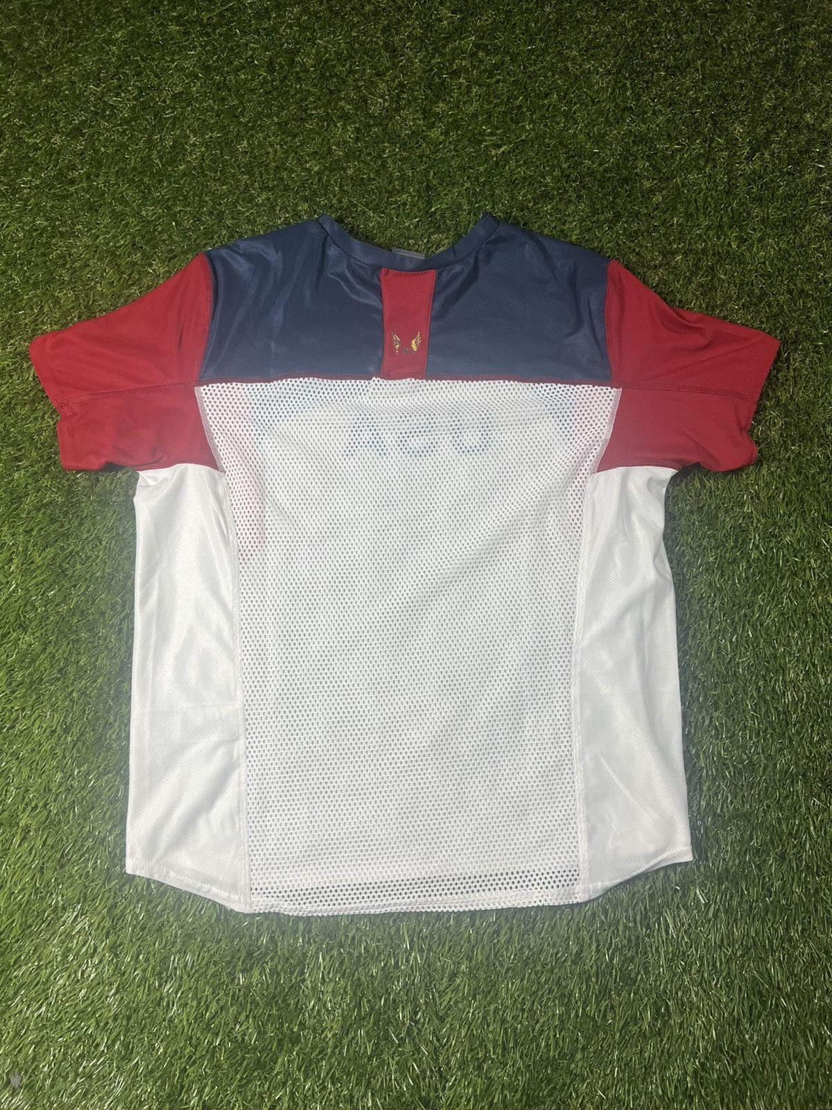Nike Vintage Y2k USA Soccer Netted Streetwear MLS Olympic Jersey Size US S / EU 44-46 / 1 - 2 Thumbnail