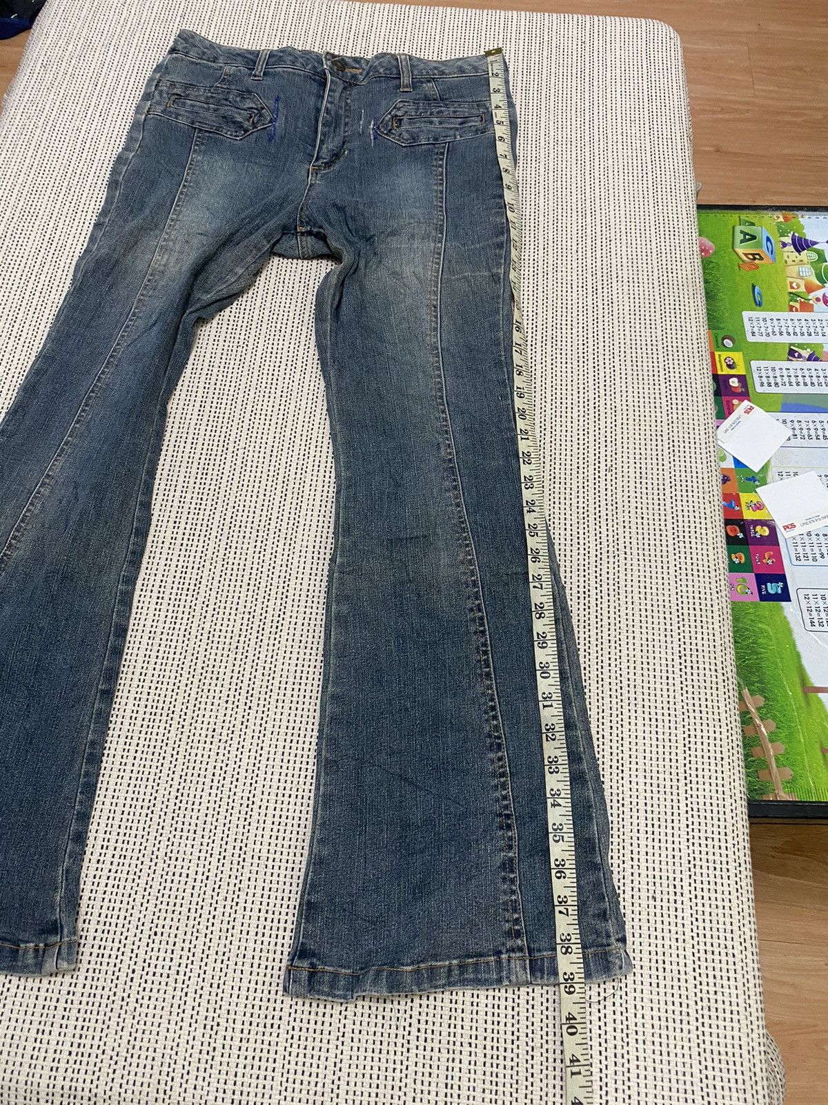 Japanese Brand × Vintage Distressed bootcut third gear very rare Size 31" - 9 Thumbnail