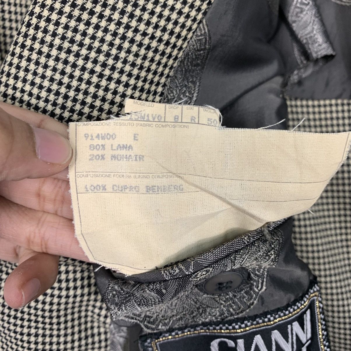 Versace Vintage Gianni Versace Couture Wool Blazer Jacket Size US M / EU 48-50 / 2 - 16 Thumbnail