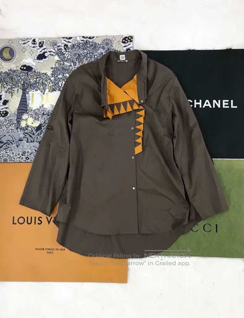 Hermes Hermes Runway Shirt Size XXS / US 00 / IT 34 - 2 Thumbnail