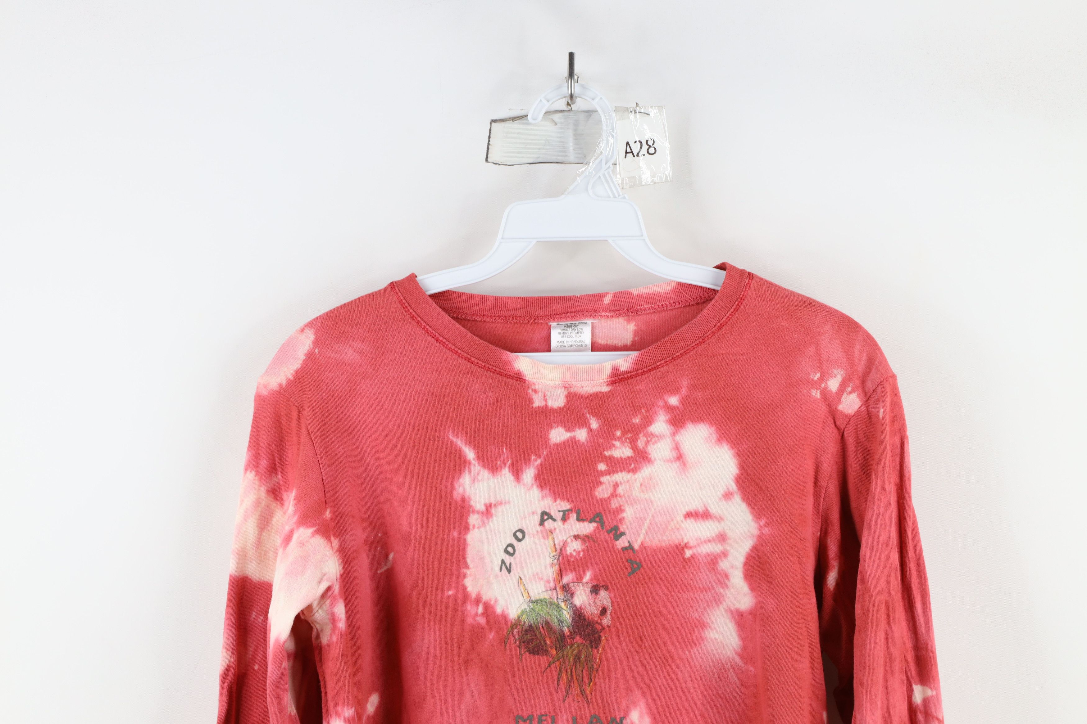 Vintage Vintage Y2K Mei Lan Panda Bear Acid Wash Long Sleeve T-Shirt Size S / US 4 / IT 40 - 2 Thumbnail