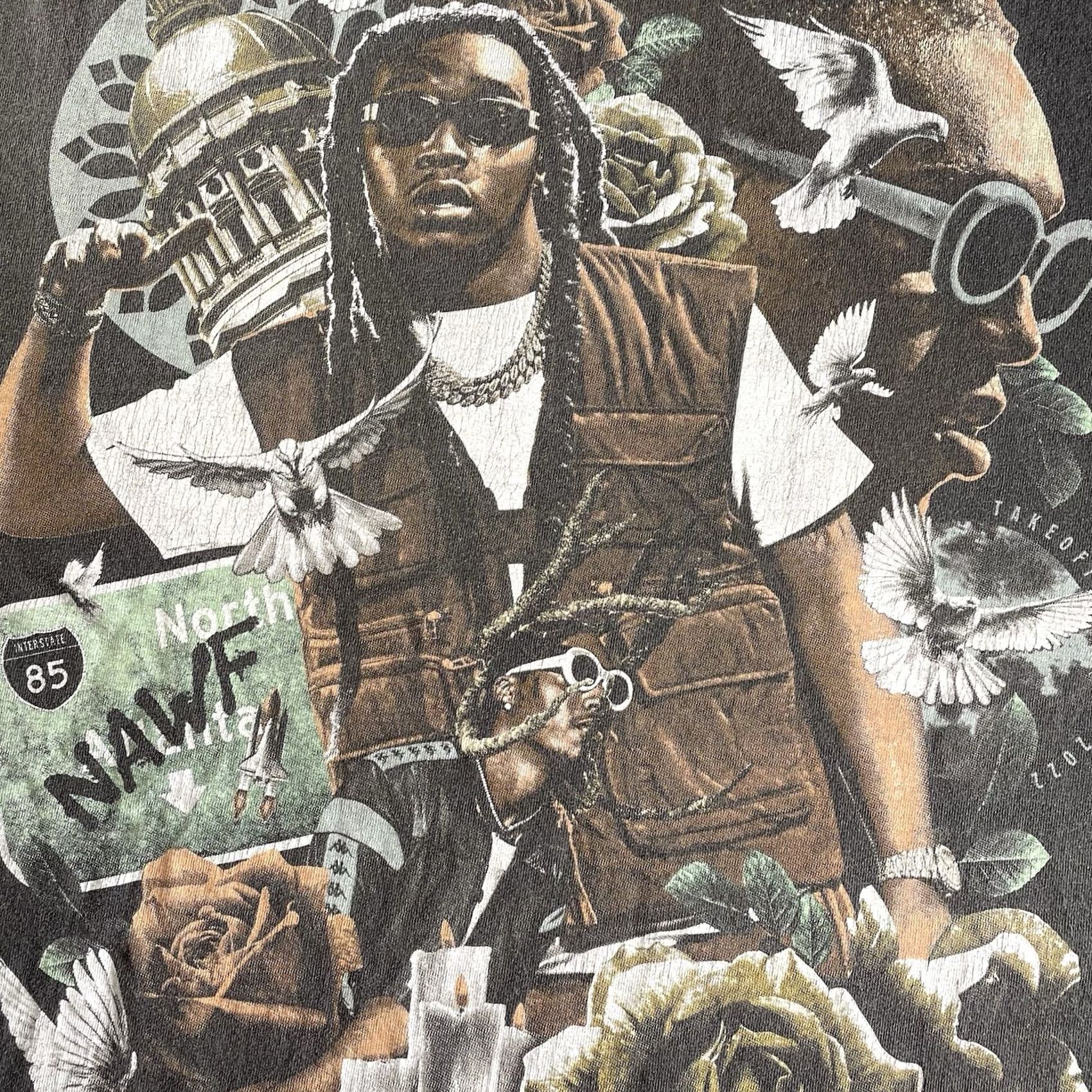 Vintage Rody Knows Best Shirt Men L Gray Best T-Shirt Mens Migos Takeoff Memorial Size US L / EU 52-54 / 3 - 3 Thumbnail