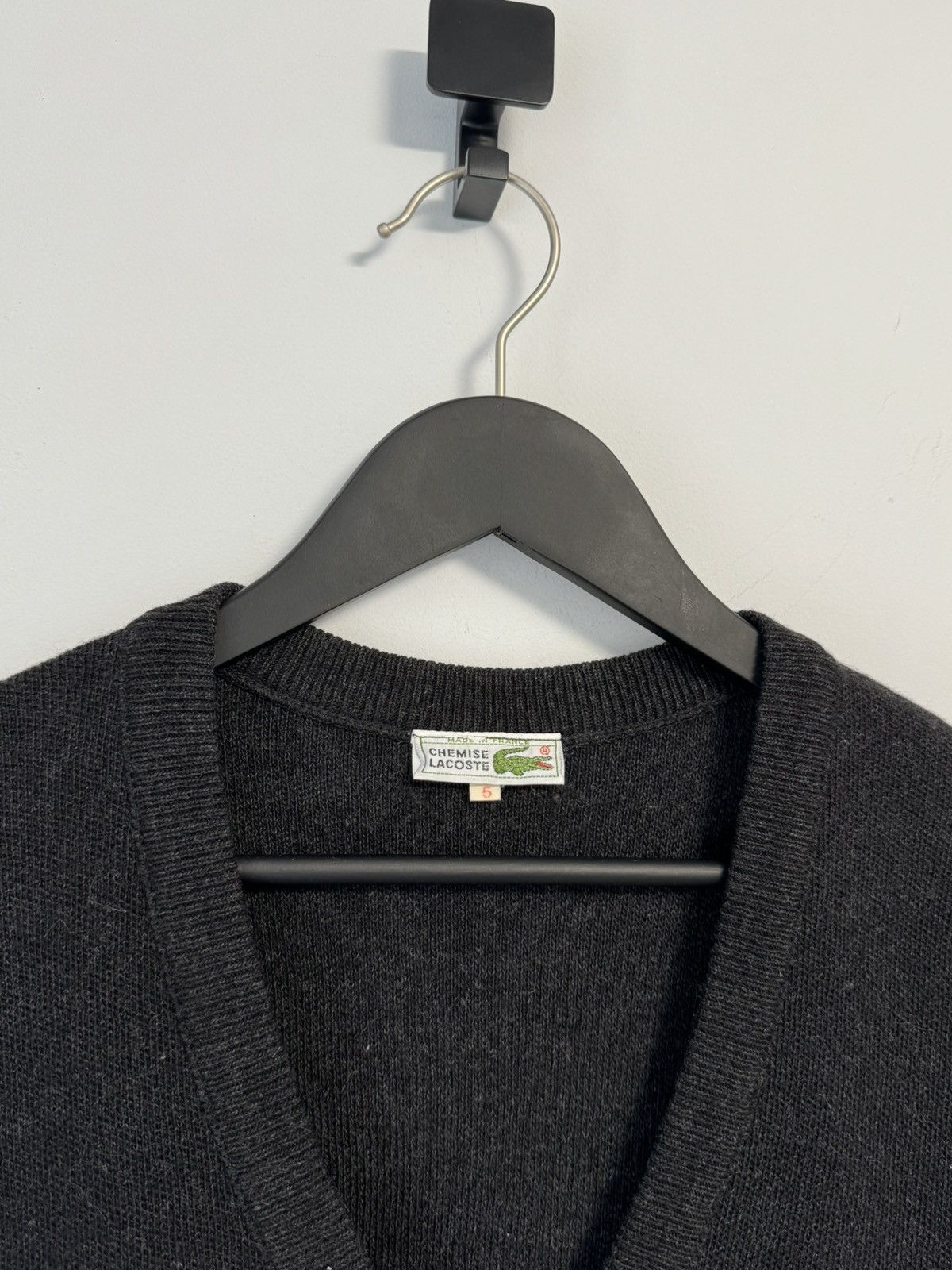 Lacoste × Vintage Lacoste Vintage Vest wool Y2K style Size US L / EU 52-54 / 3 - 3 Thumbnail