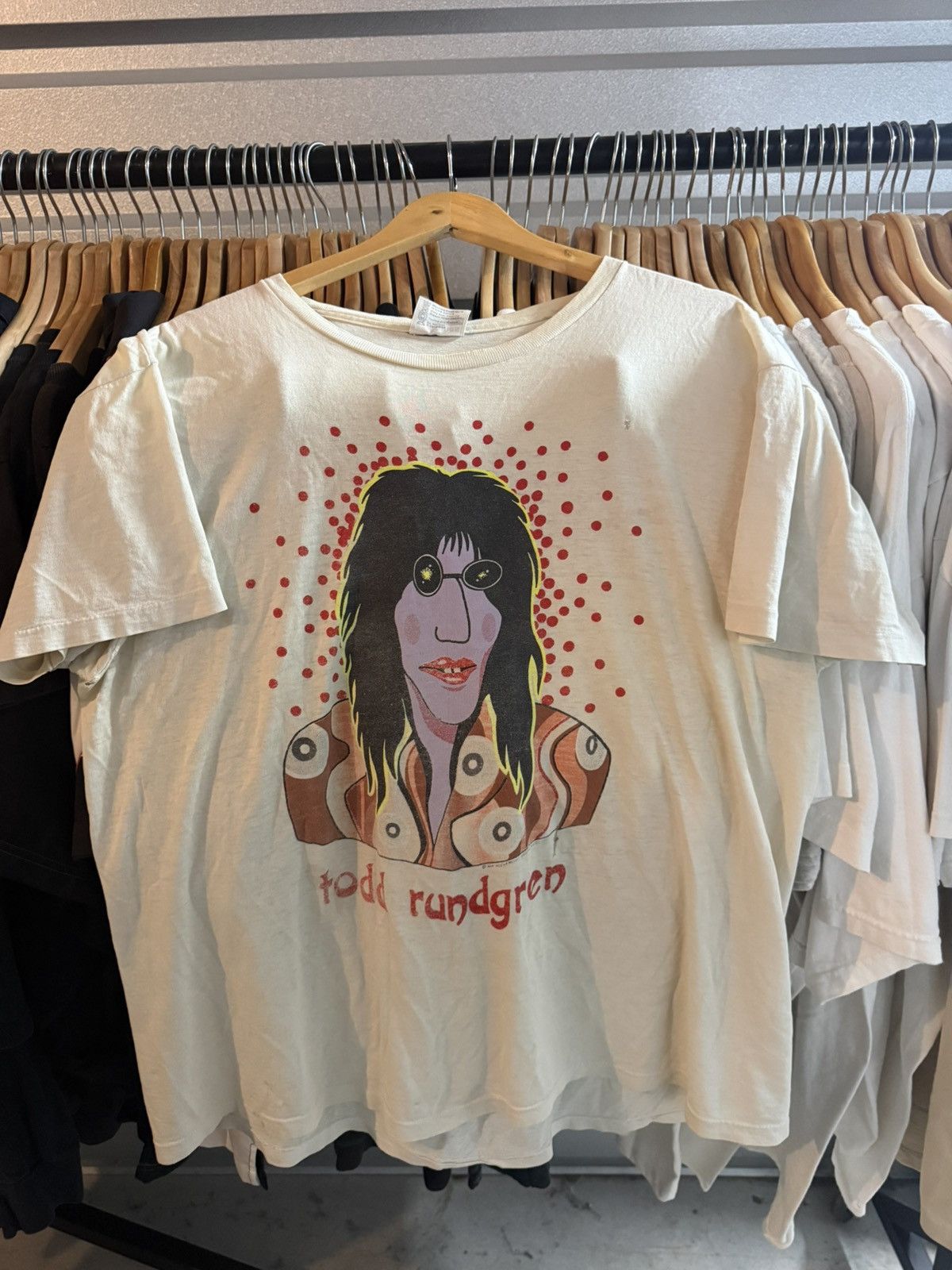 Vintage 1989 Todd Rundgren Nearly Human Tour Tee XL | Grailed