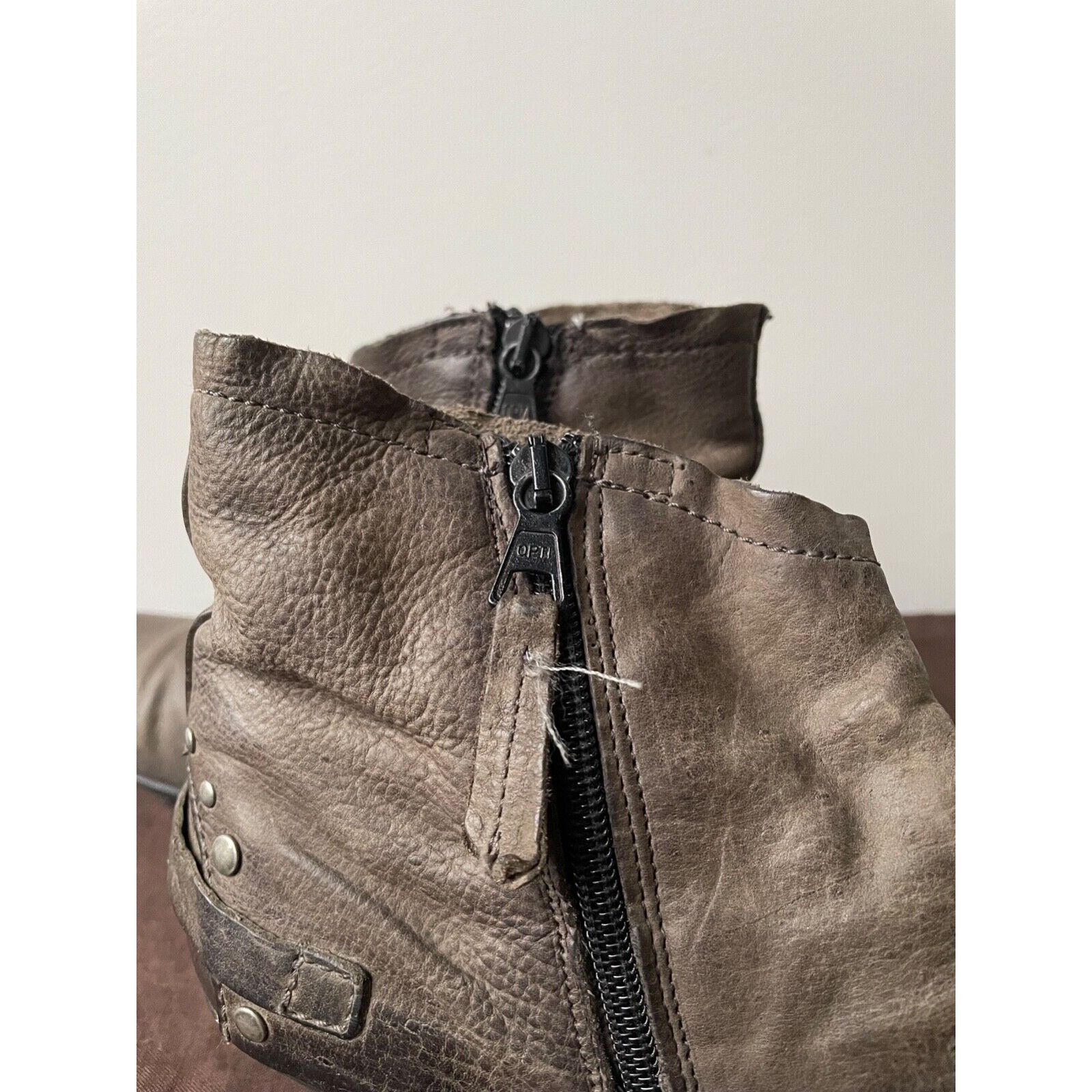 Vintage MJUS Vintage Avant Garde Leather Ankle Boots 8255AC Size US 6.5 / IT 36.5 - 5 Thumbnail