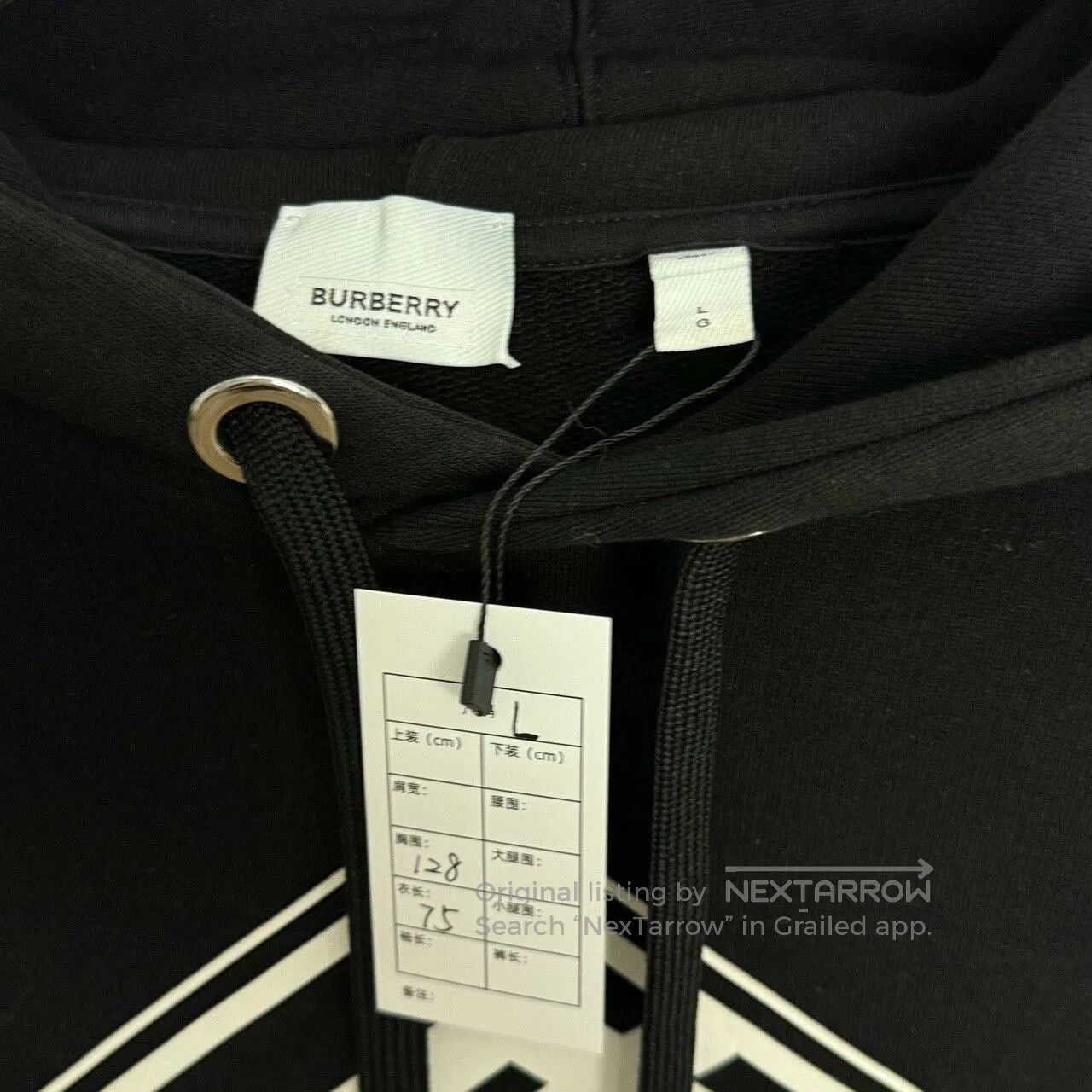 Burberry Burberry TB Logo Hoodie Size L. Size US L / EU 52-54 / 3 - 3 Thumbnail