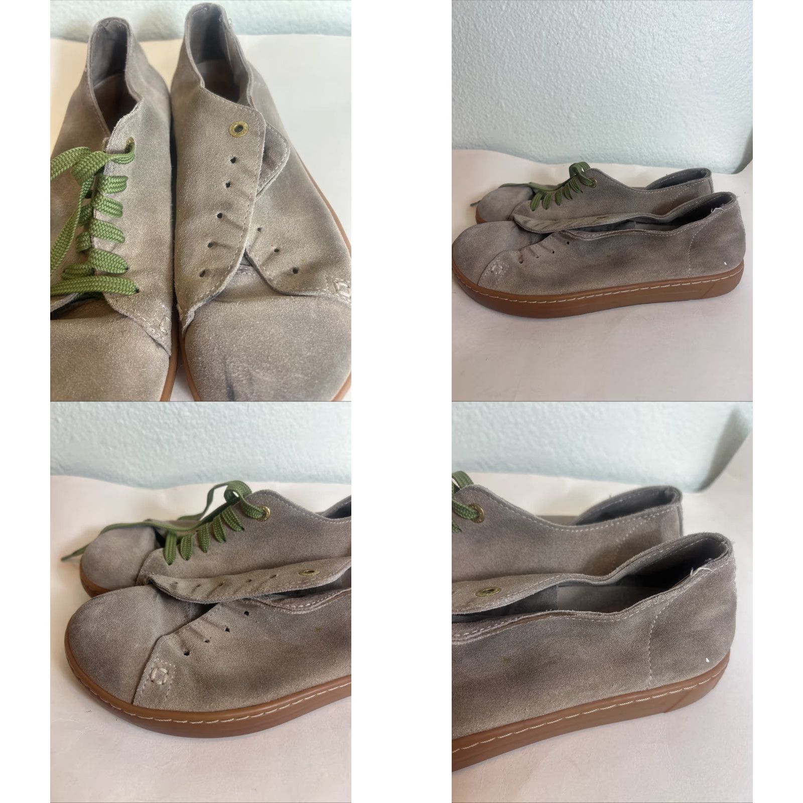 Birkenstock Birkenstock Arran Suede Green Lace Up Sneakers Womens Size 6 Preloved Sneaker Sneaker Green Suede Arran Lace Up Womens 6 Birkenstock Preloved Size US 6 / IT 36 - 8 Thumbnail