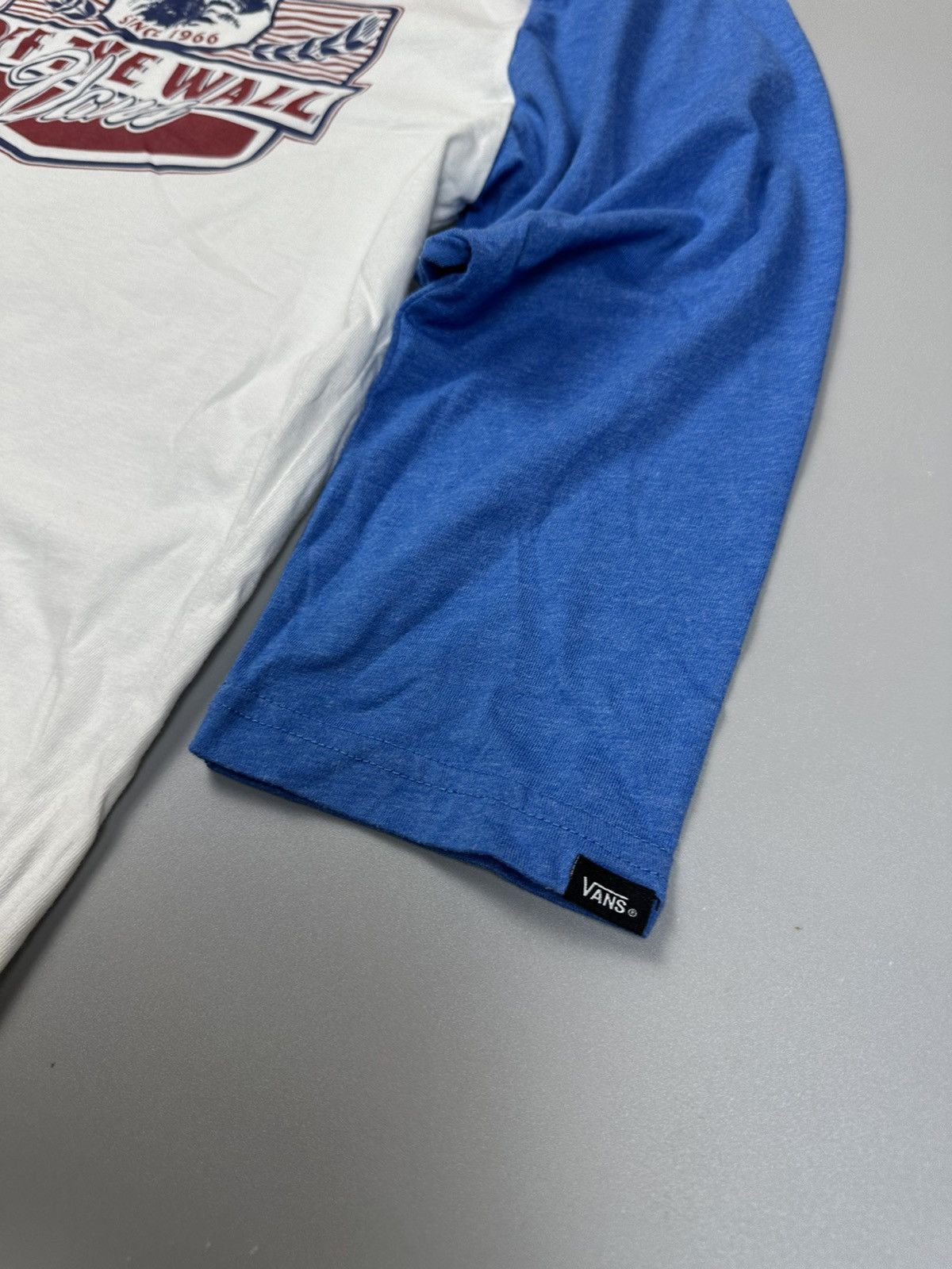Vans 3/4 sleeve tee vans big logo Size M / US 6-8 / IT 42-44 - 2 Thumbnail