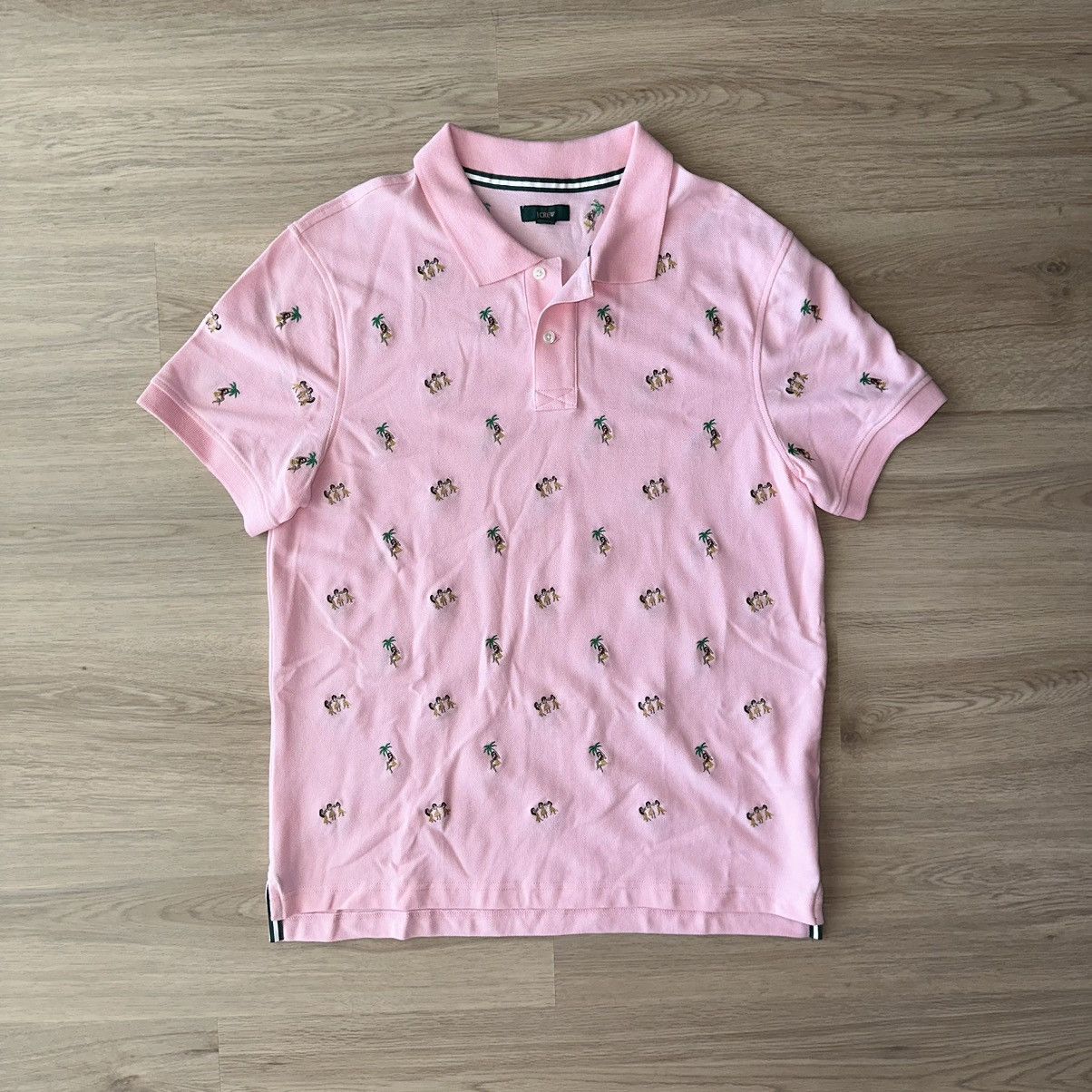 J.Crew All over embroidered polo Size US M / EU 48-50 / 2 - 2 Thumbnail
