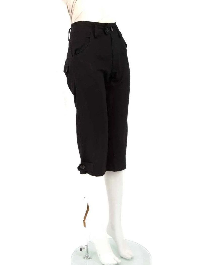 Yohji Yamamoto Y's by Yohji Yamamoto Cropped Trousers Size 30" / US 8 / IT 44 - 5 Thumbnail