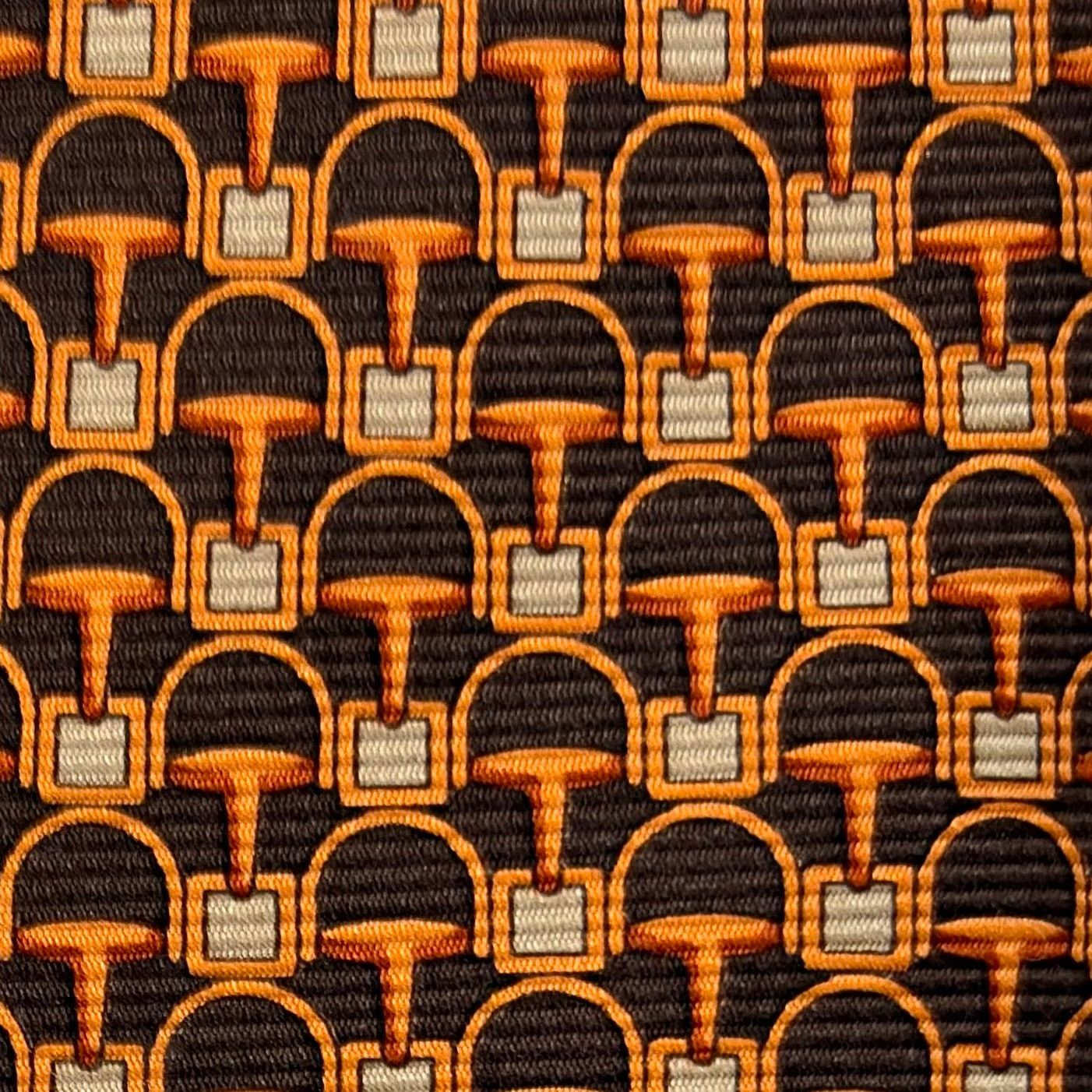 Gucci Gucci Vintage Abstract Pattern Tie Size ONE SIZE - 4 Thumbnail