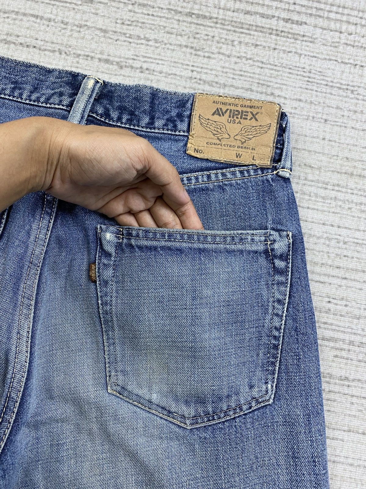 Avirex Vintage Avirex Distressed Denim Jeans Size US 28 / EU 44 - 12 Thumbnail