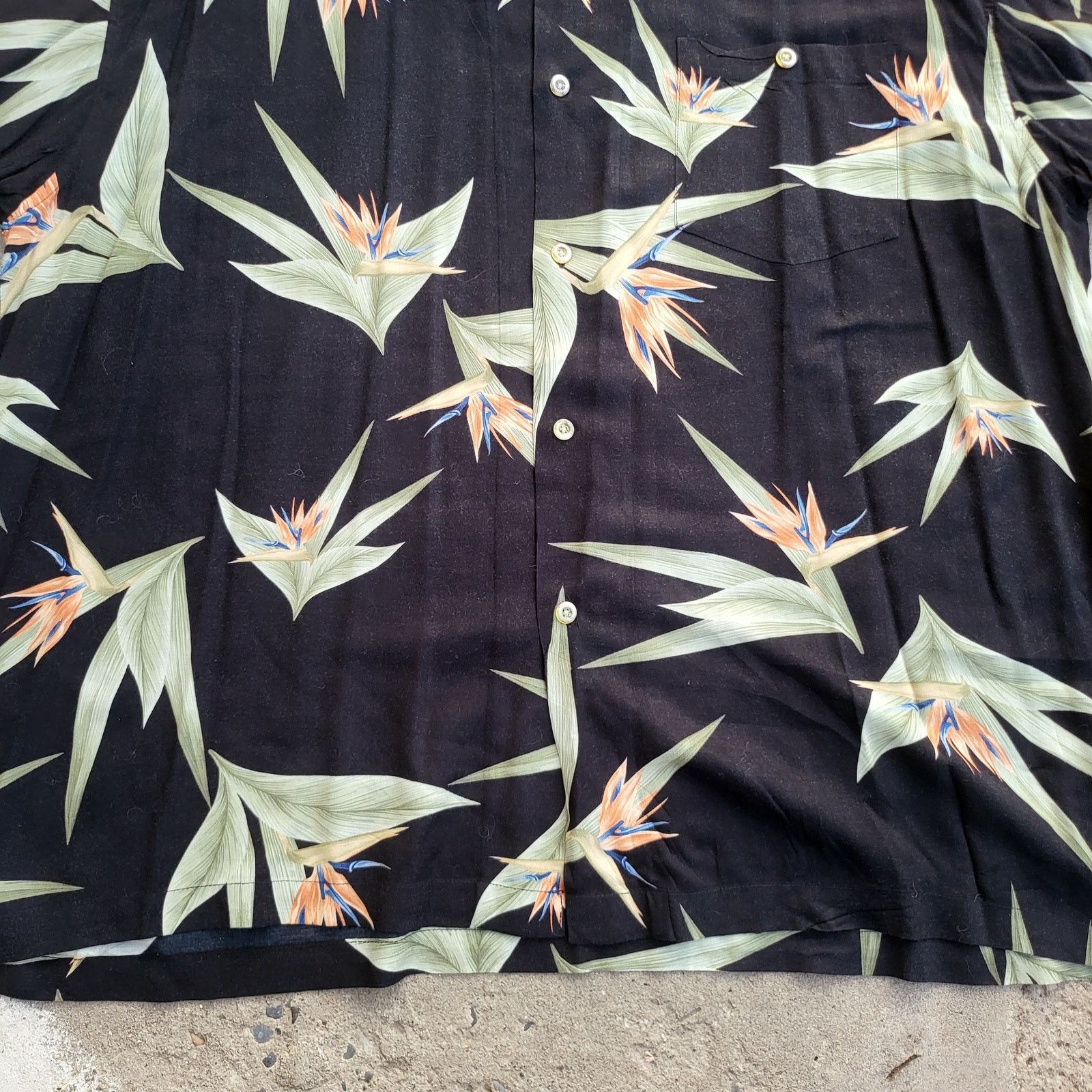 United Bamboo Vintage Bamboo Cay Hawaiian Shirt Size 2XL XXL Black Rayon Size US XXL / EU 58 / 5 - 3 Thumbnail