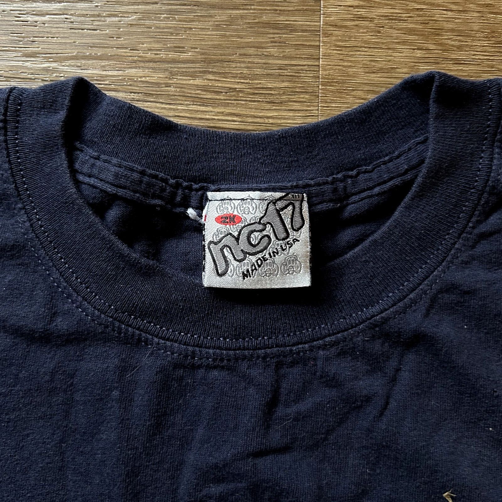Other Nc17 Monkey smokin cig y2k shirt Size US M / EU 48-50 / 2 - 3 Thumbnail