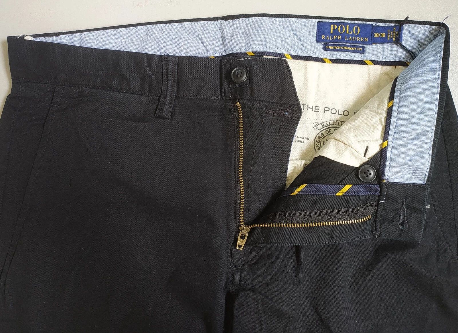 Polo Ralph Lauren Polo Ralph Lauren Stretch Straight Fit Chino Pant FTP 0110 Size US 30 / EU 46 - 4 Thumbnail
