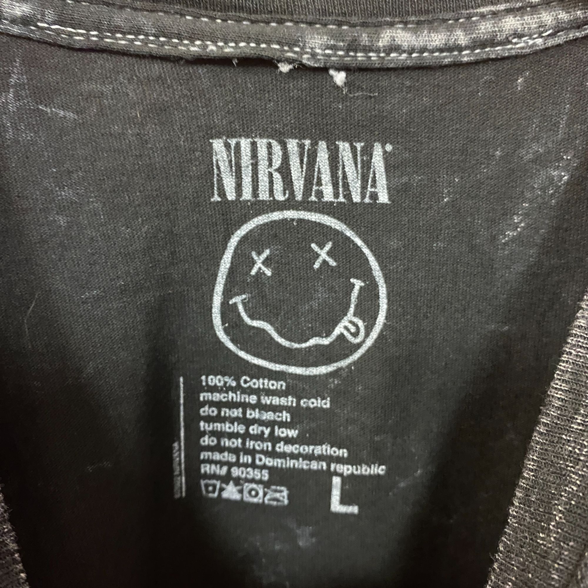 Nirvana Nirvana In Utero Album Cover Graphic Mineral Wash T-shirt La Size US L / EU 52-54 / 3 - 4 Thumbnail