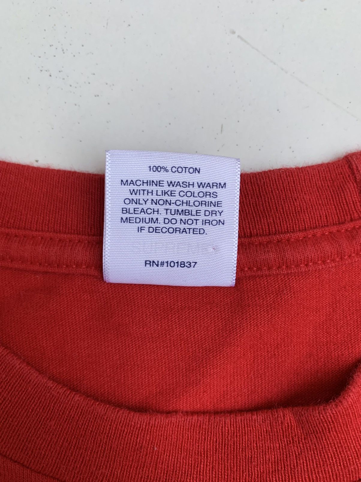 Supreme Supreme Payphone Tee Red FW18 Made in USA Size US XL / EU 56 / 4 - 4 Thumbnail
