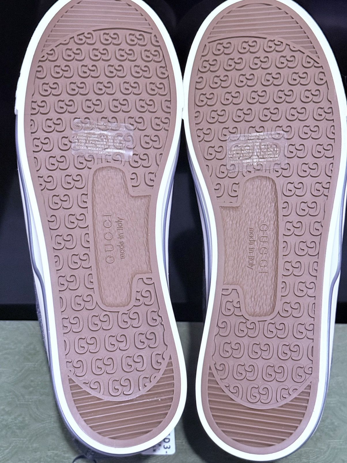 Gucci Size 10.5 US - Gucci Tennis 1977 High GG Monogram - Size US 10.5 / EU 43-44 - 11 Thumbnail
