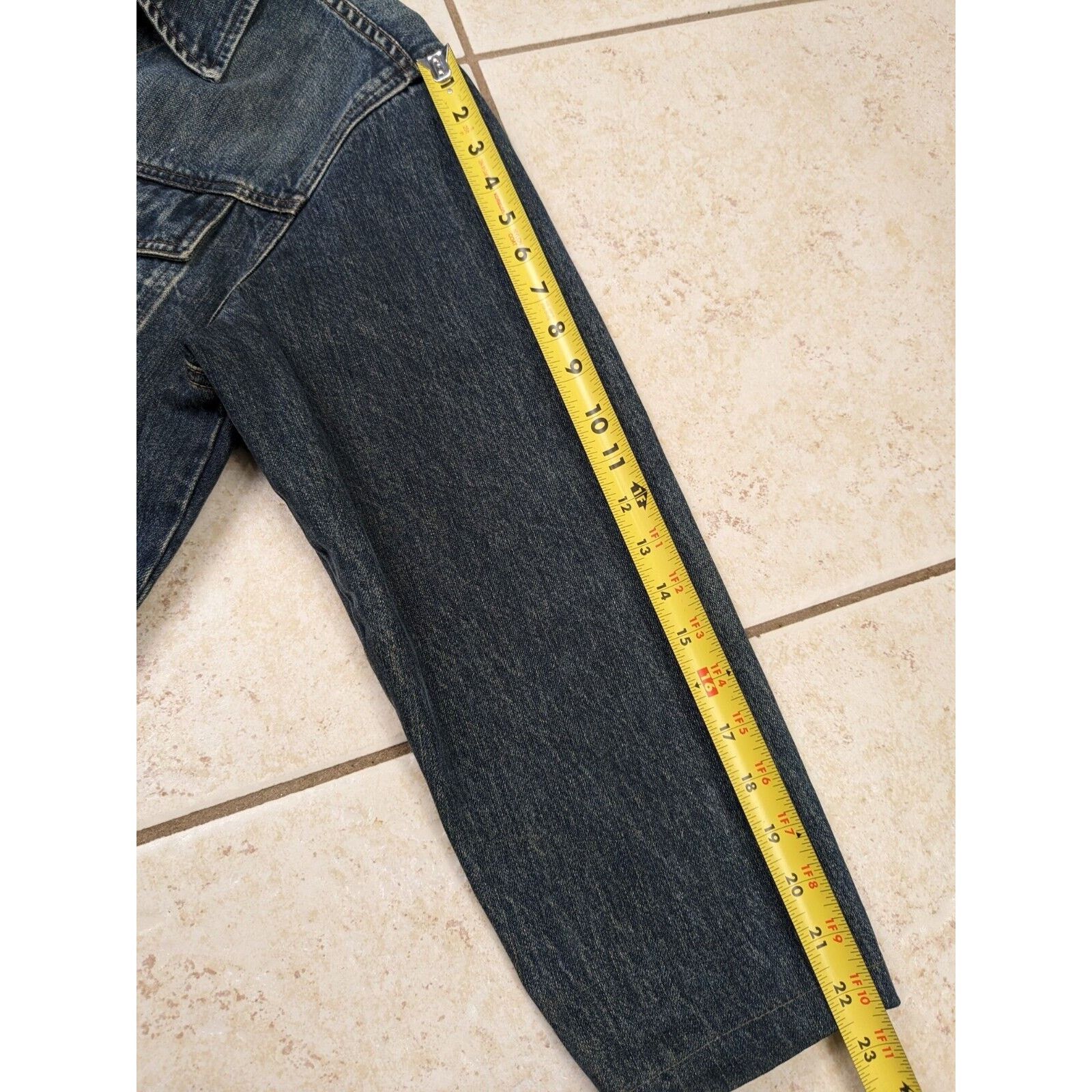 Calvin Klein Vtg Calvin Klein Men's L Denim Jeans Trucker Coat Jacket Size US L / EU 52-54 / 3 - 11 Thumbnail