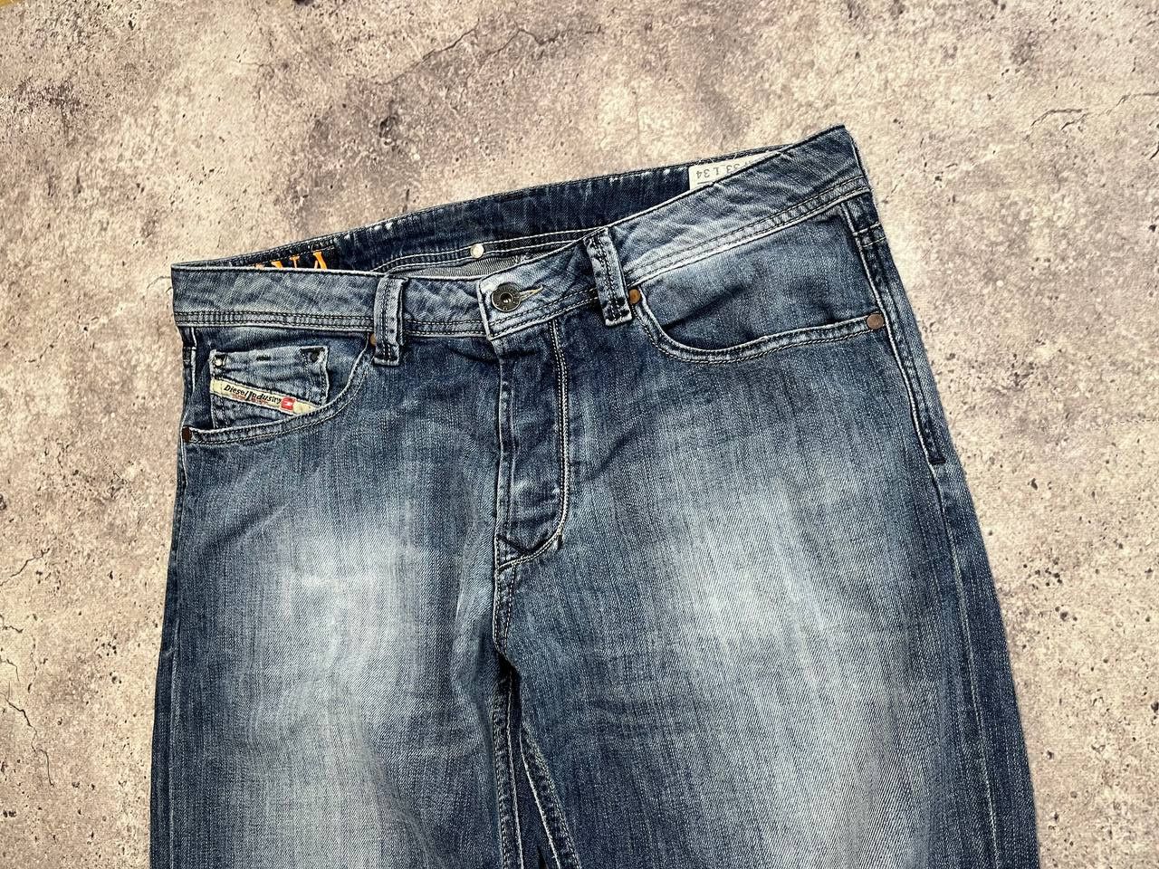 Diesel Diesel DNA Larkee-T Straight Regular Blue Jeans Size 33x34 Size US 33 - 3 Thumbnail