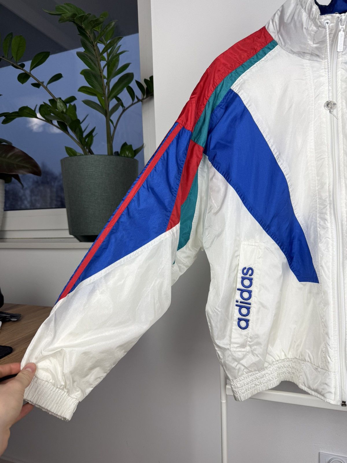 Adidas × Vintage Vintage 90's Adidas Suisse Olympic Track jacket Size US M / EU 48-50 / 2 - 3 Thumbnail
