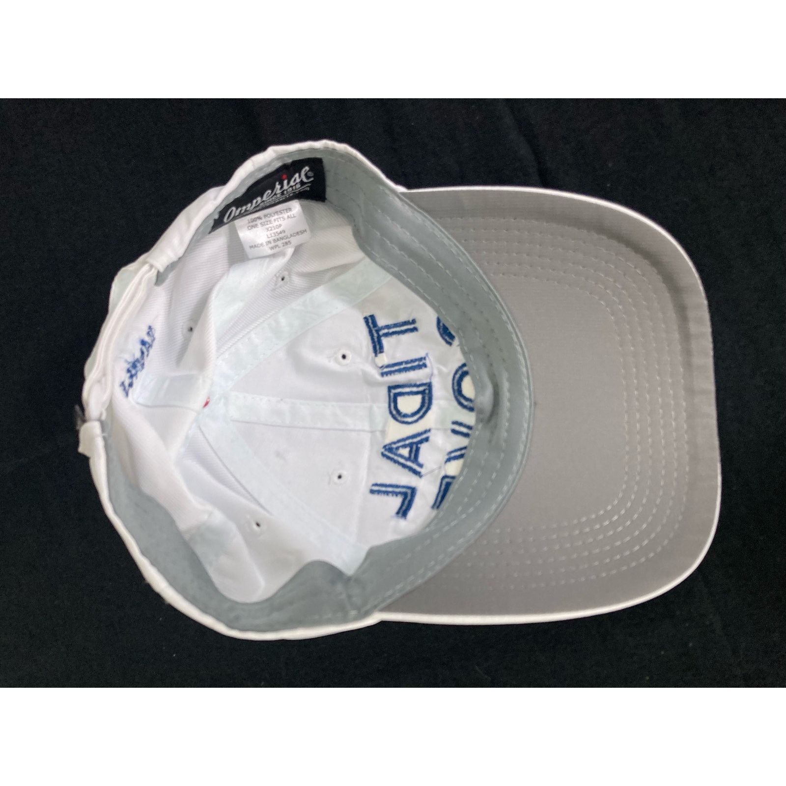 Imperial Imperial Tidal Cove Miami White Trucker Hat Mesh Back Size ONE SIZE - 4 Thumbnail