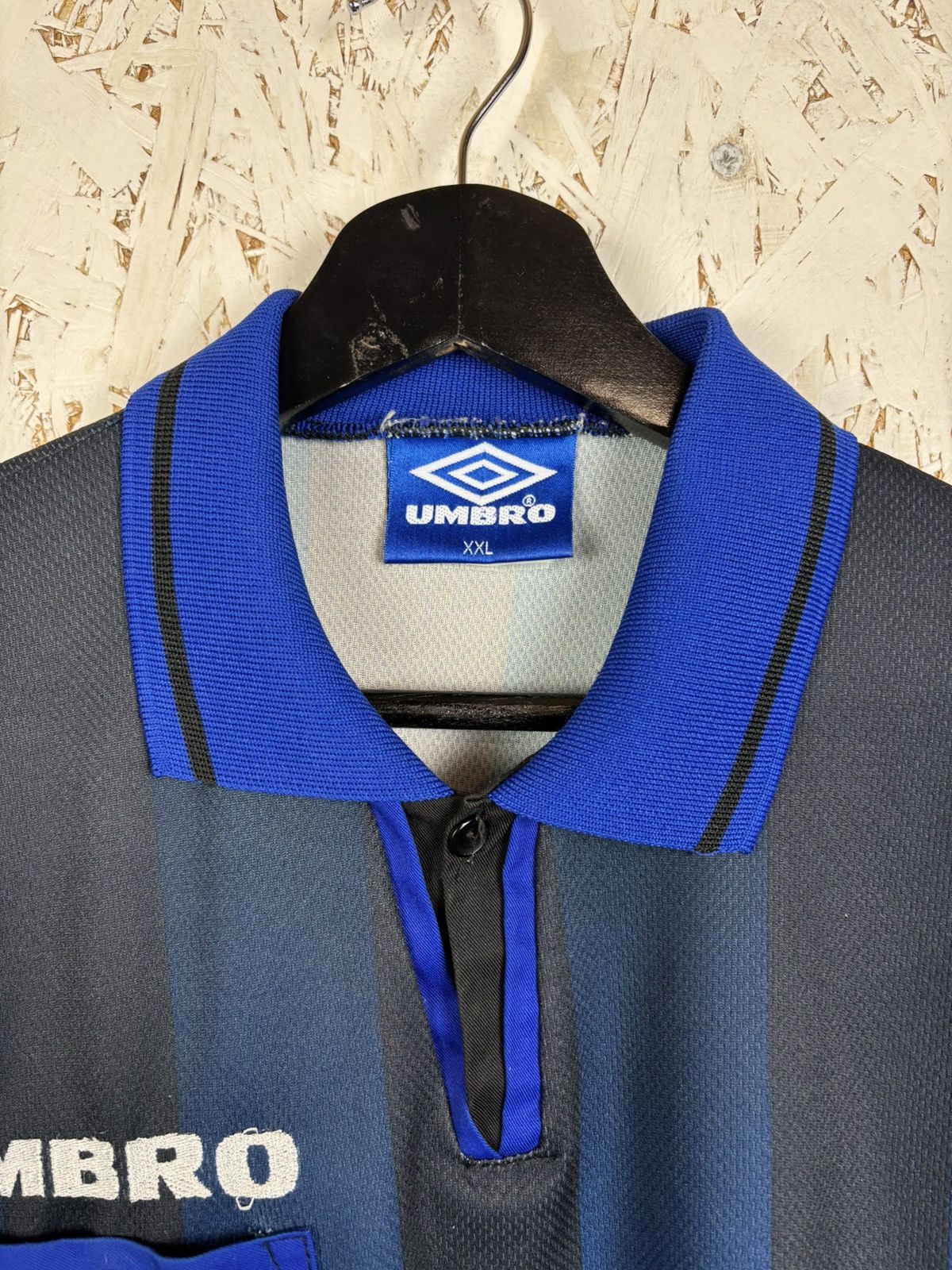 Umbro 90s Umbro Referees Association Long Sleeve Soccer Jersey XXL Size US XXL / EU 58 / 5 - 4 Thumbnail