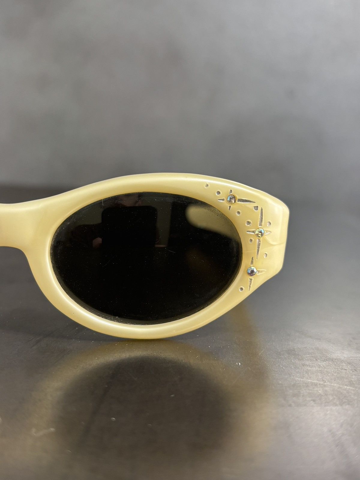 American Optical × Polaroid × Vintage 1950s Cool-Ray Polaroid Sunglasses 1960s Vintage Jewelled Size ONE SIZE - 6 Thumbnail