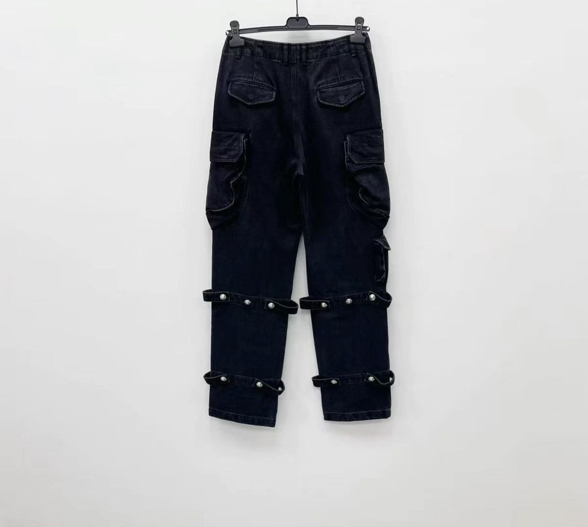 WE11DONE WE11DONE 100% Cotton Relaxed Fit Cargo Jeans J30 Size US 34 / EU 50 - 5 Thumbnail