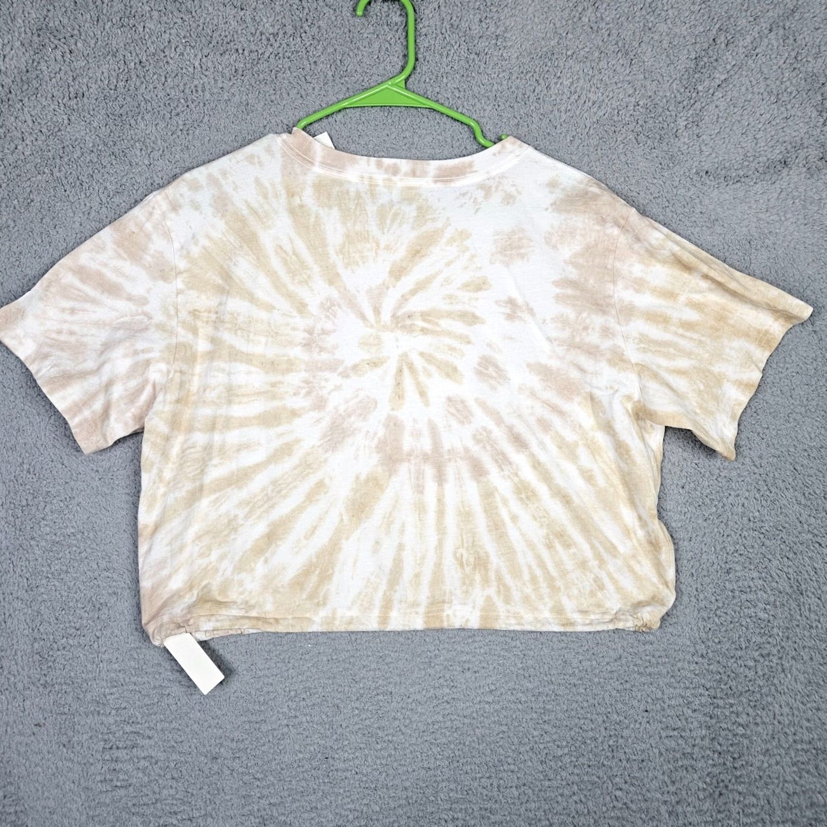 Victoria's Secret Victoria’s Secret Pink T-Shirt Women’s Yellow White Tie-dye Short Sleeve Size L Size 36" / US 14 / IT 50 - 6 Thumbnail