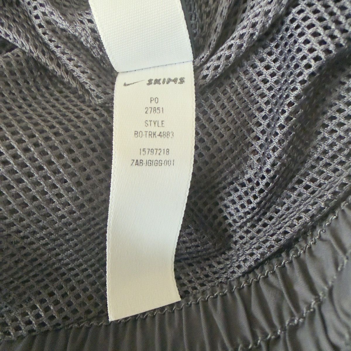 Nike Nike Skims Track Pants Grey Large 🚫READ DESCRIPTION🚫 Size US 34 / EU 50 - 11 Thumbnail
