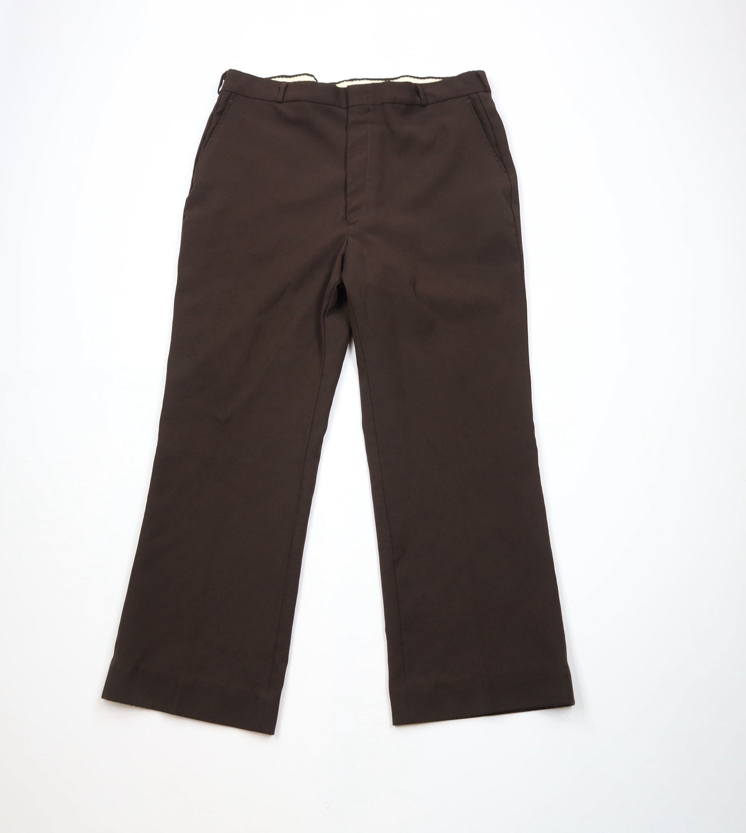 Vintage Vintage 70s Streetwear Wide Leg Bell Bottoms Chino Pants Size US 38 / EU 54 - 1 Thumbnail