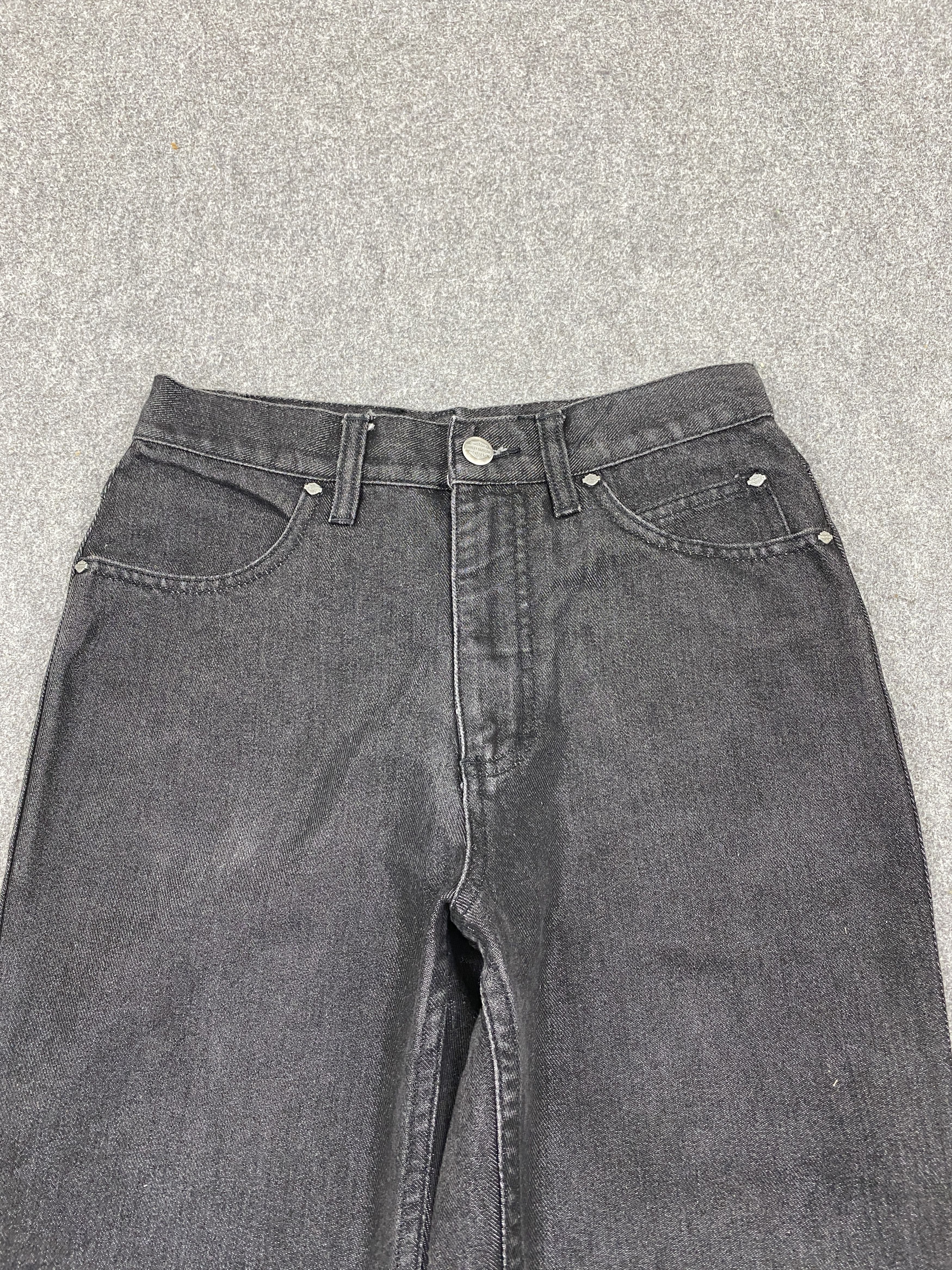 Harley Davidson Vintage Harley Davidson Black Denim jeans DP2738 Size US 32 / EU 48 - 2 Thumbnail